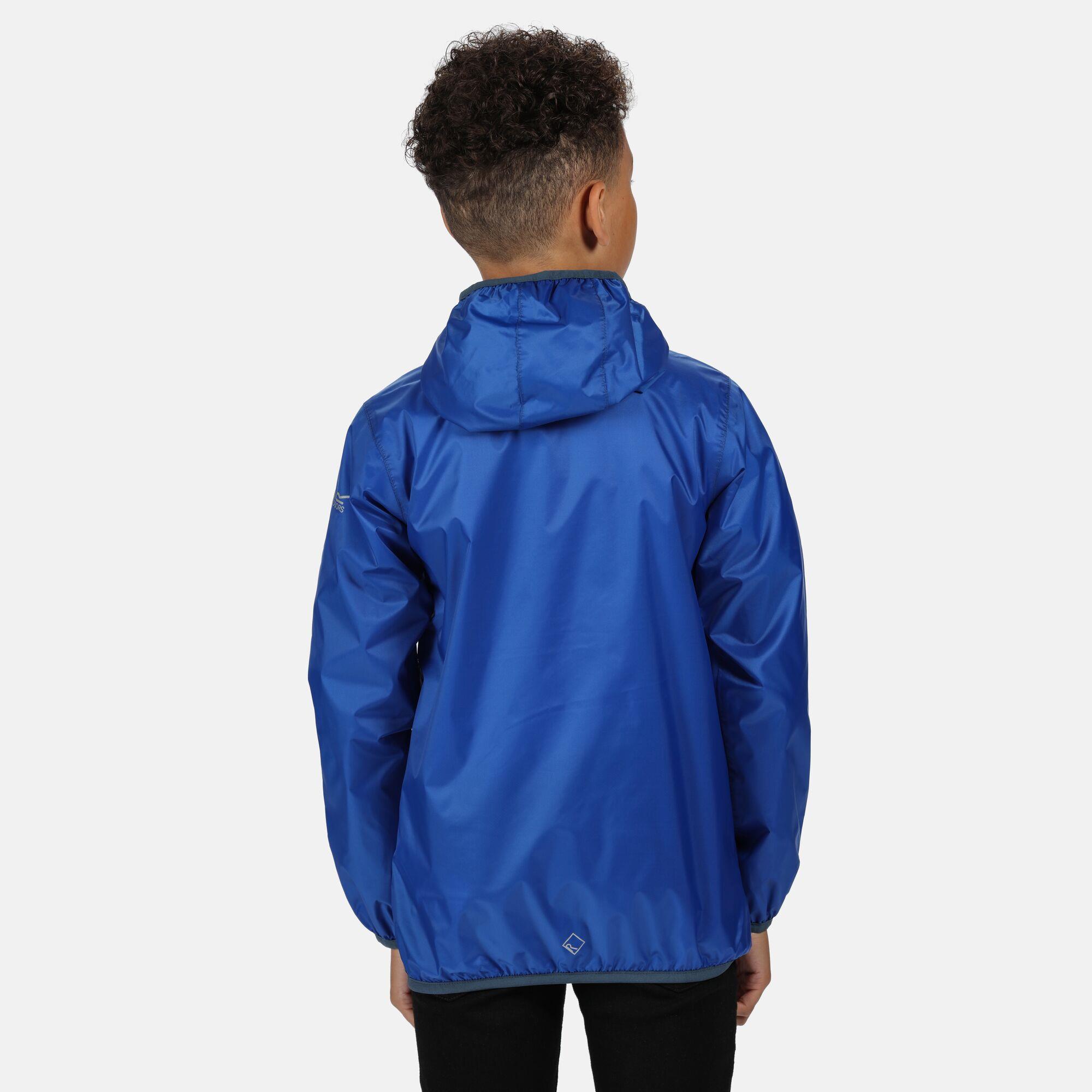 Regatta Lever II Kids Waterproof Packaway Jacket - Picture 12 of 115