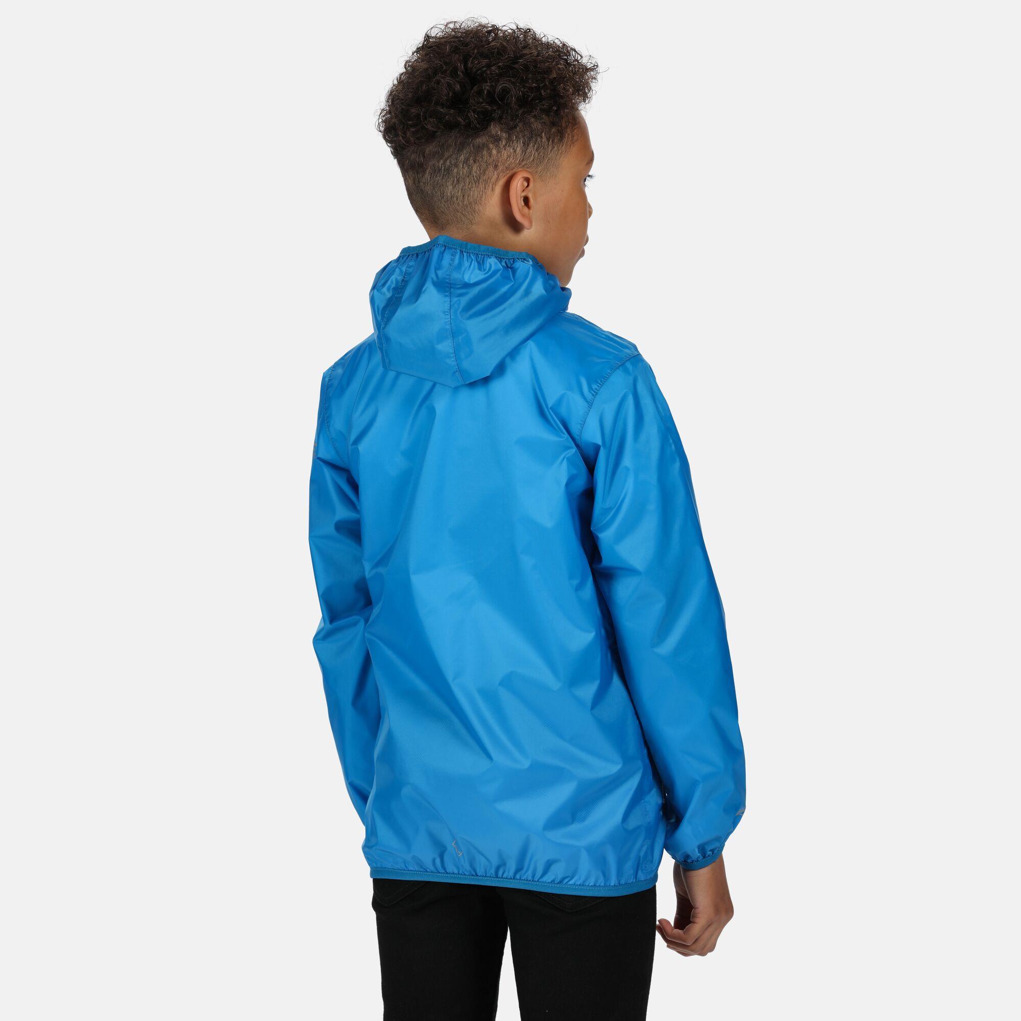 Regatta Lever II Kids Waterproof Packaway Jacket - Picture 17 of 115