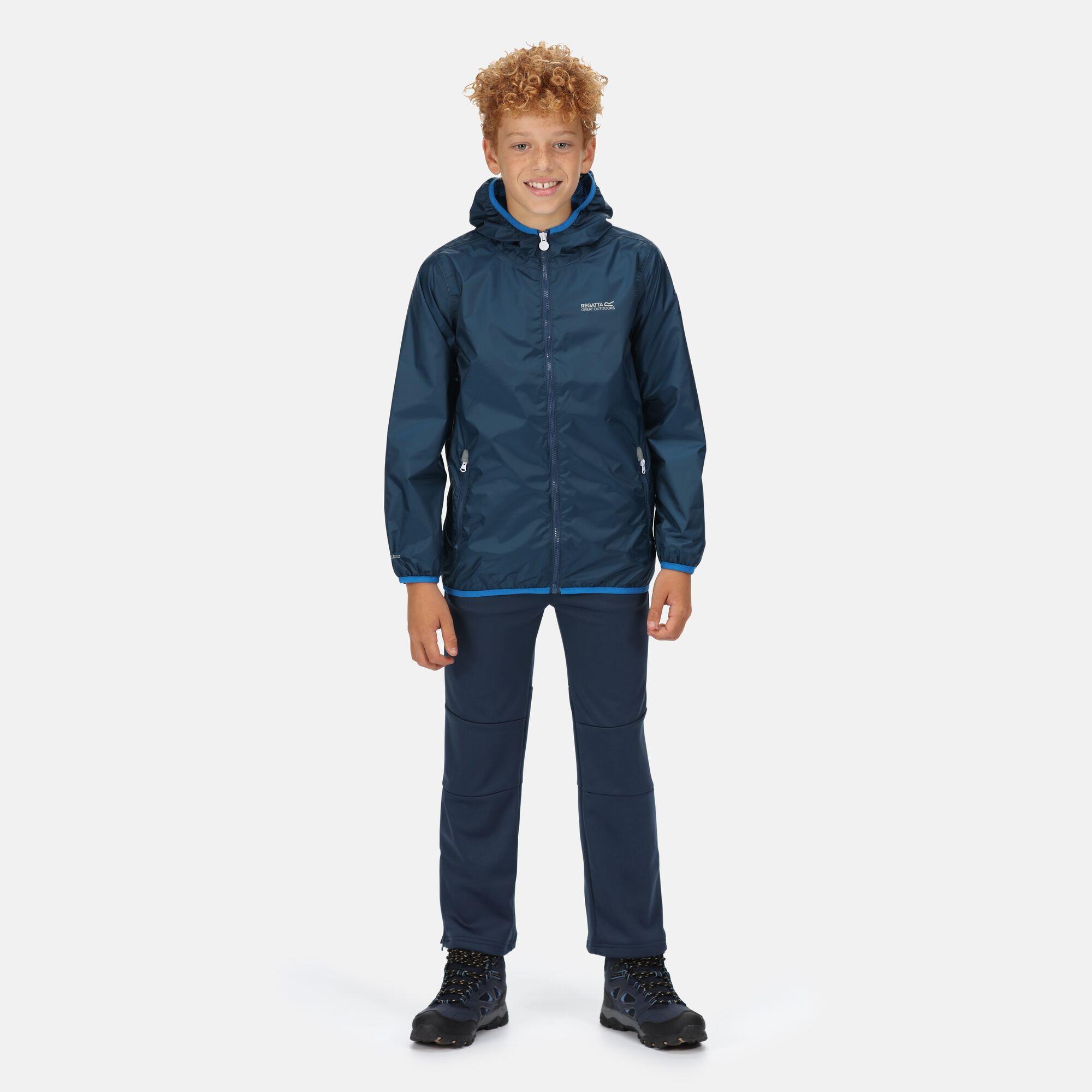 Regatta Lever II Kids Waterproof Packaway Jacket - Picture 33 of 115