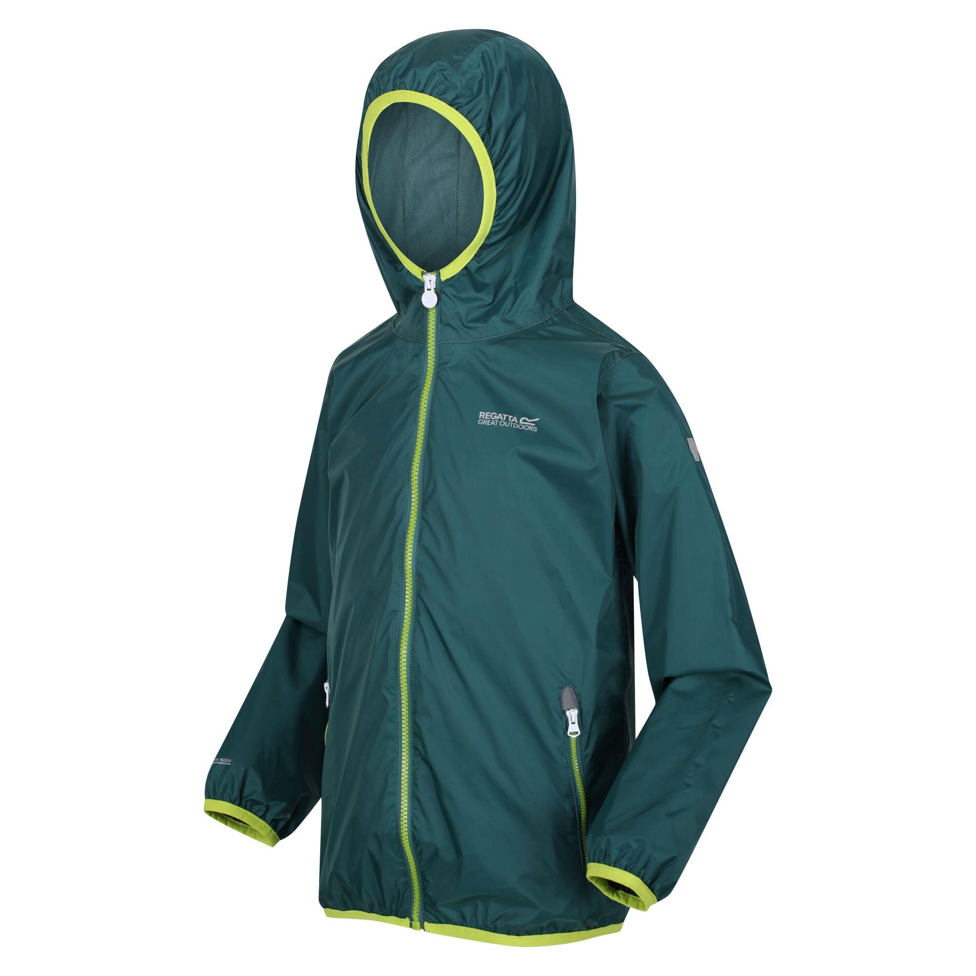 Regatta Lever II Kids Waterproof Packaway Jacket - Picture 34 of 115