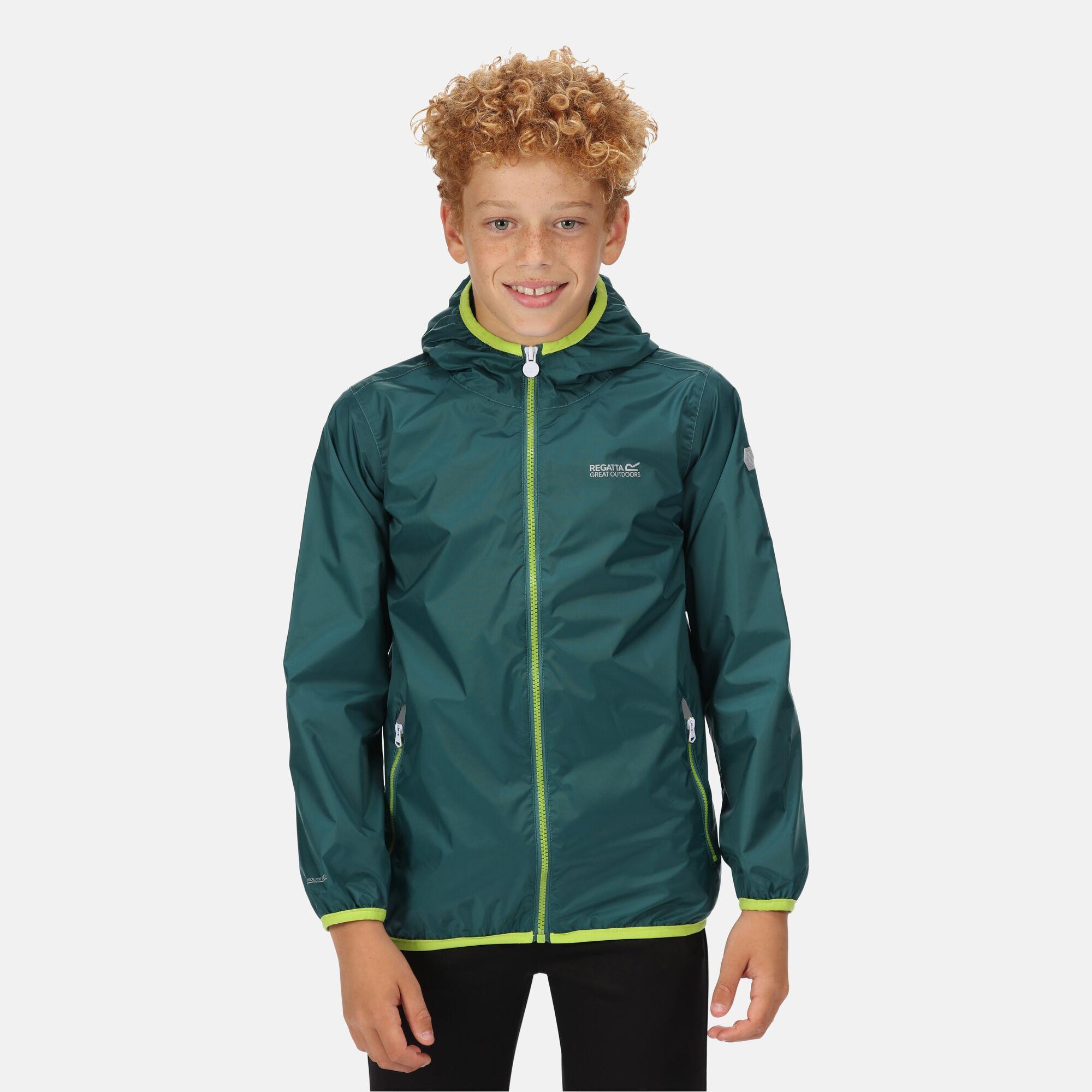 Regatta Lever II Kids Waterproof Packaway Jacket - Picture 36 of 115