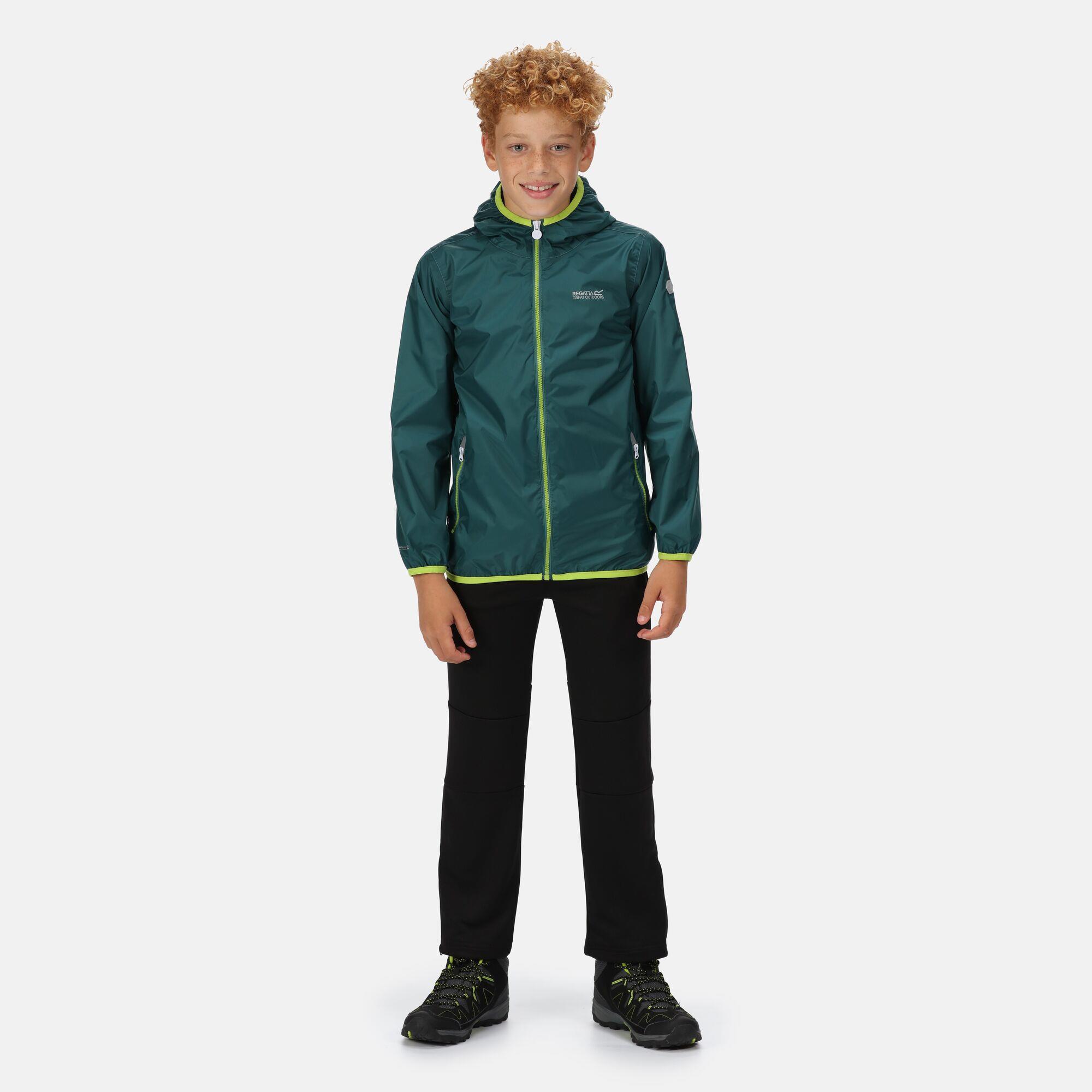 Regatta Lever II Kids Waterproof Packaway Jacket - Picture 38 of 115