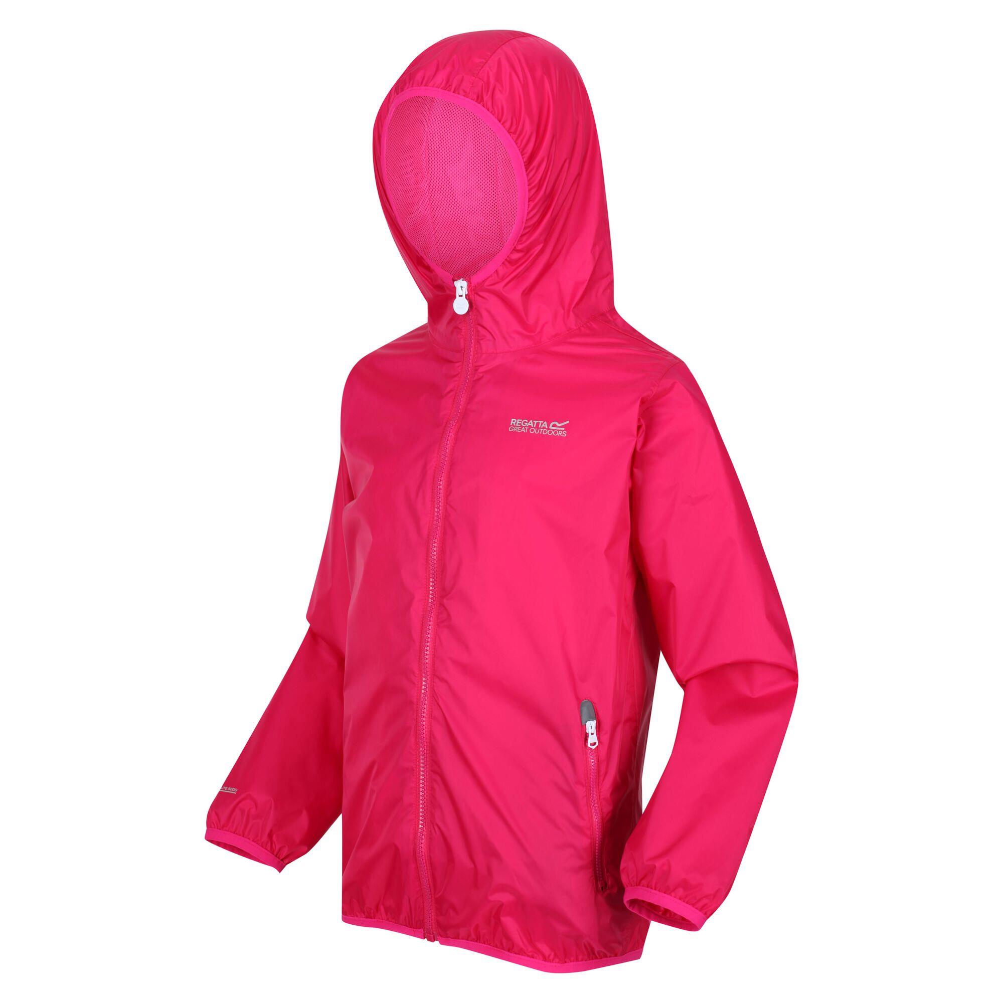 Regatta Lever II Kids Waterproof Packaway Jacket - Picture 39 of 115