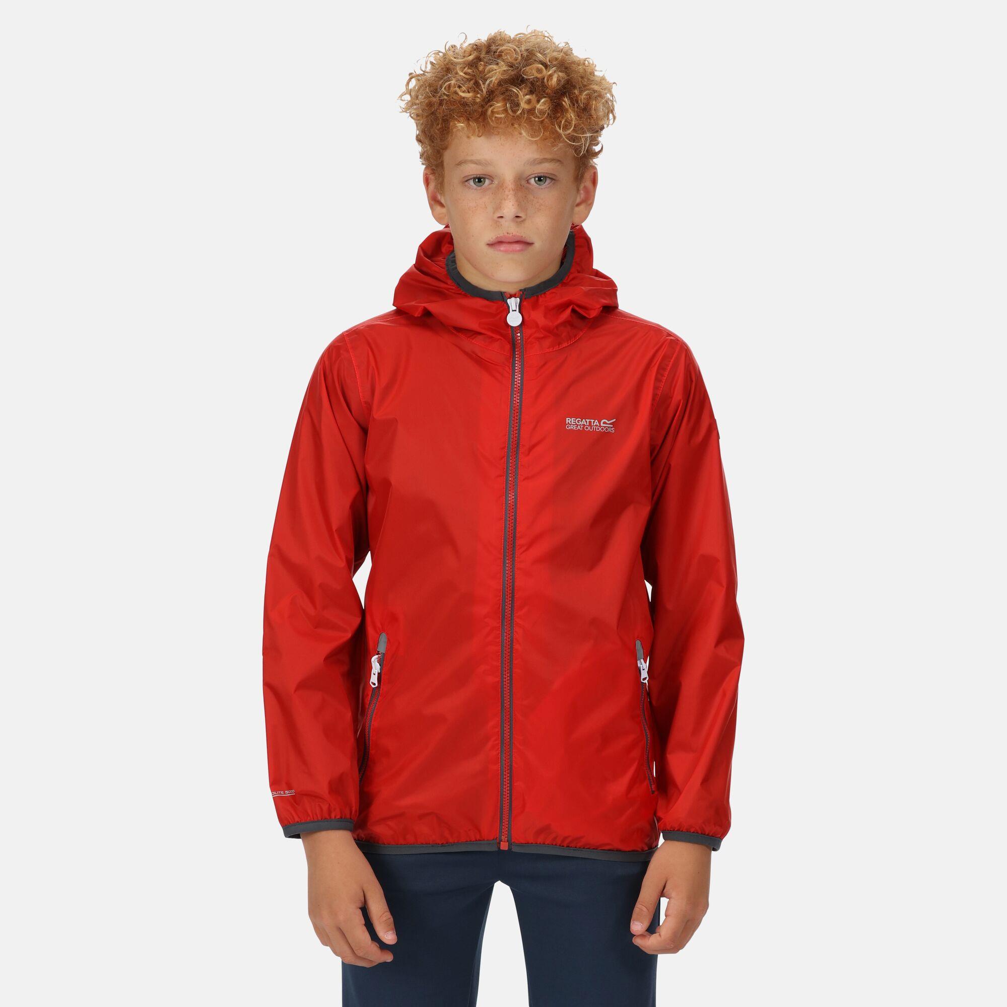 Regatta Lever II Kids Waterproof Packaway Jacket - Picture 46 of 115