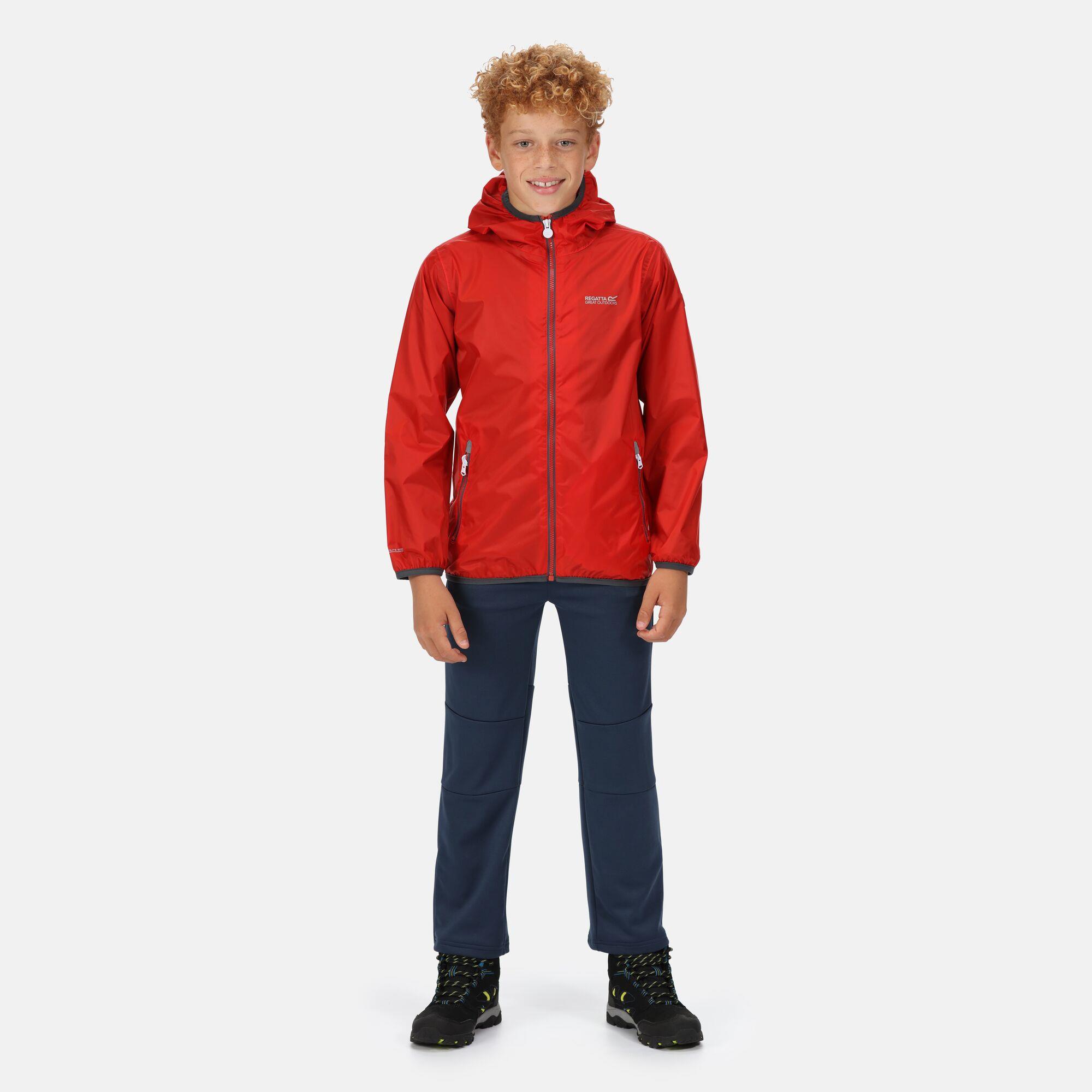 Regatta Lever II Kids Waterproof Packaway Jacket - Picture 48 of 115