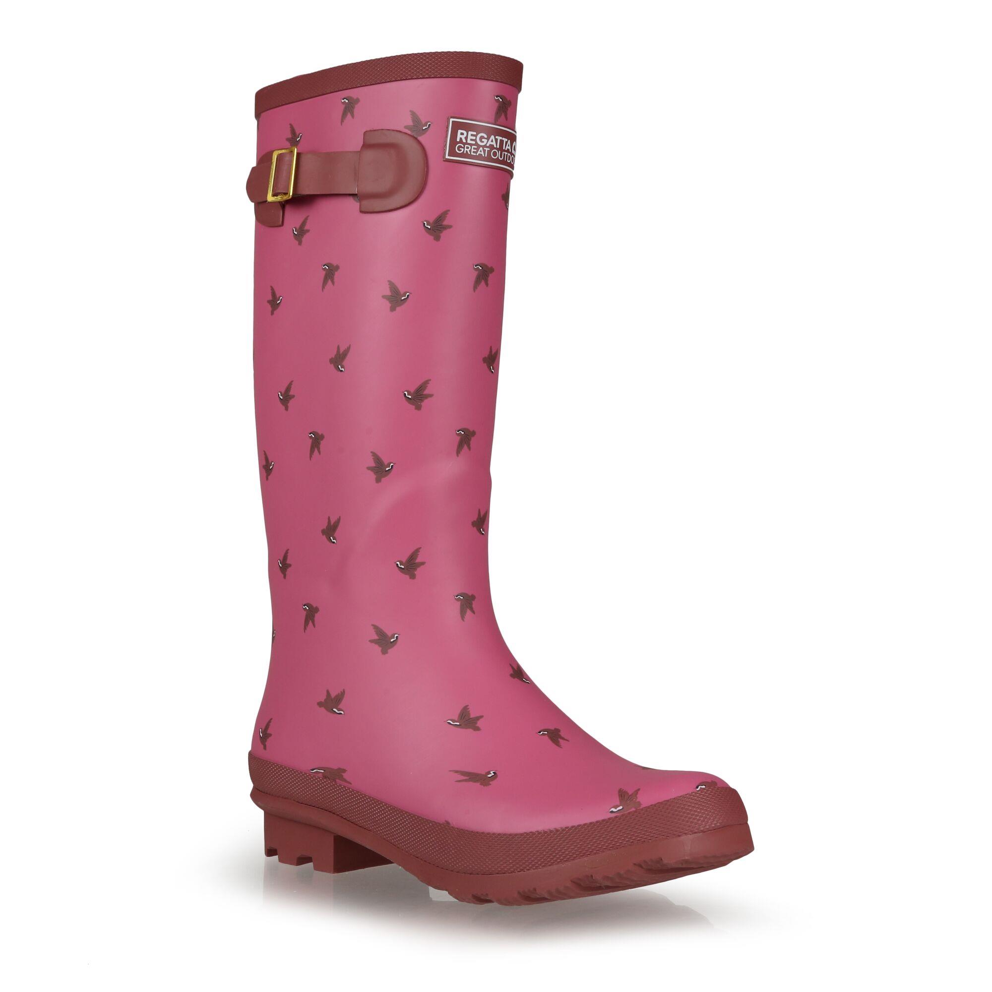 Regatta Lady Fairweather II Womens Wellies Cotton Lined Wellington Boot Durable - Picture 20 of 73