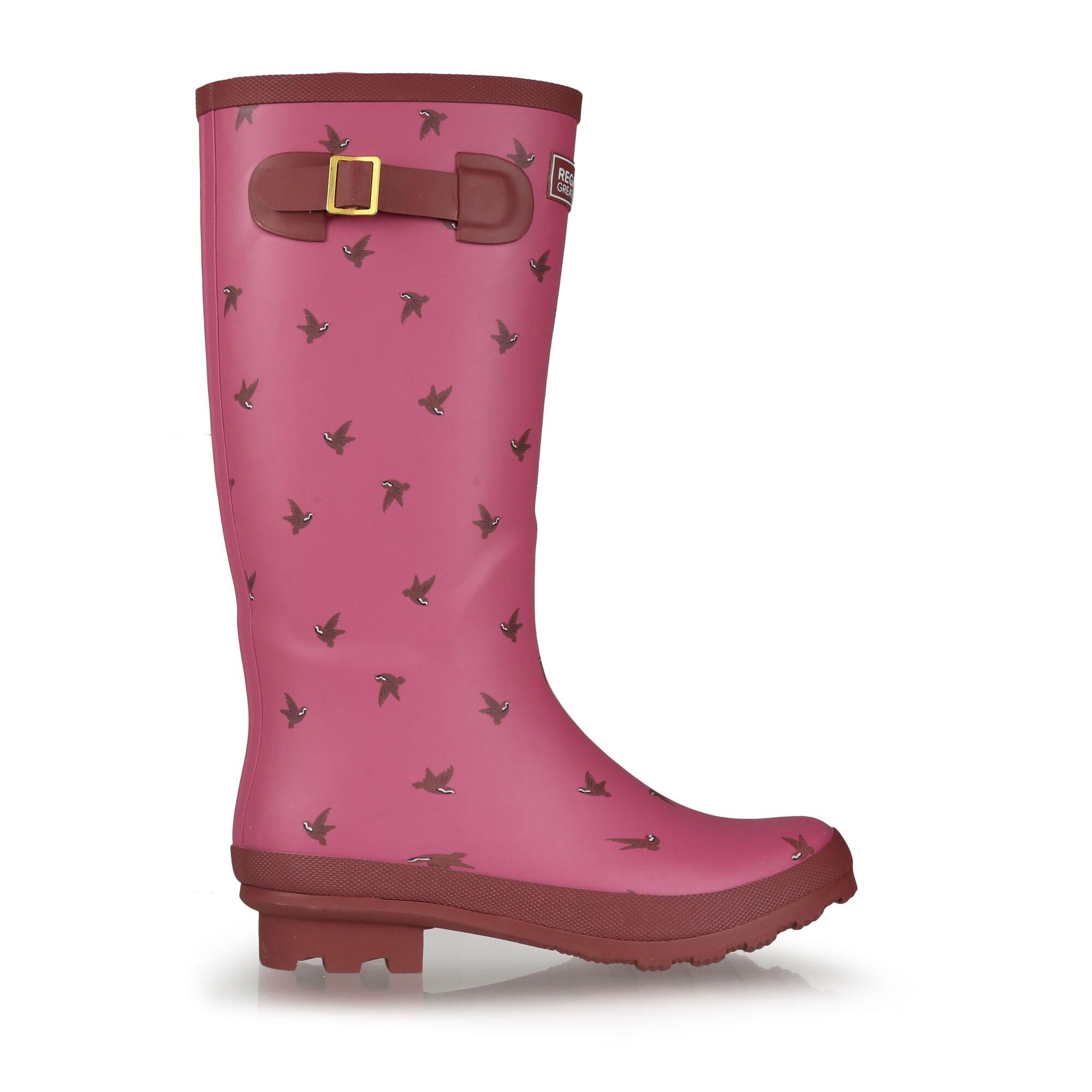 Regatta Lady Fairweather II Womens Wellies Cotton Lined Wellington Boot Durable - Picture 21 of 73