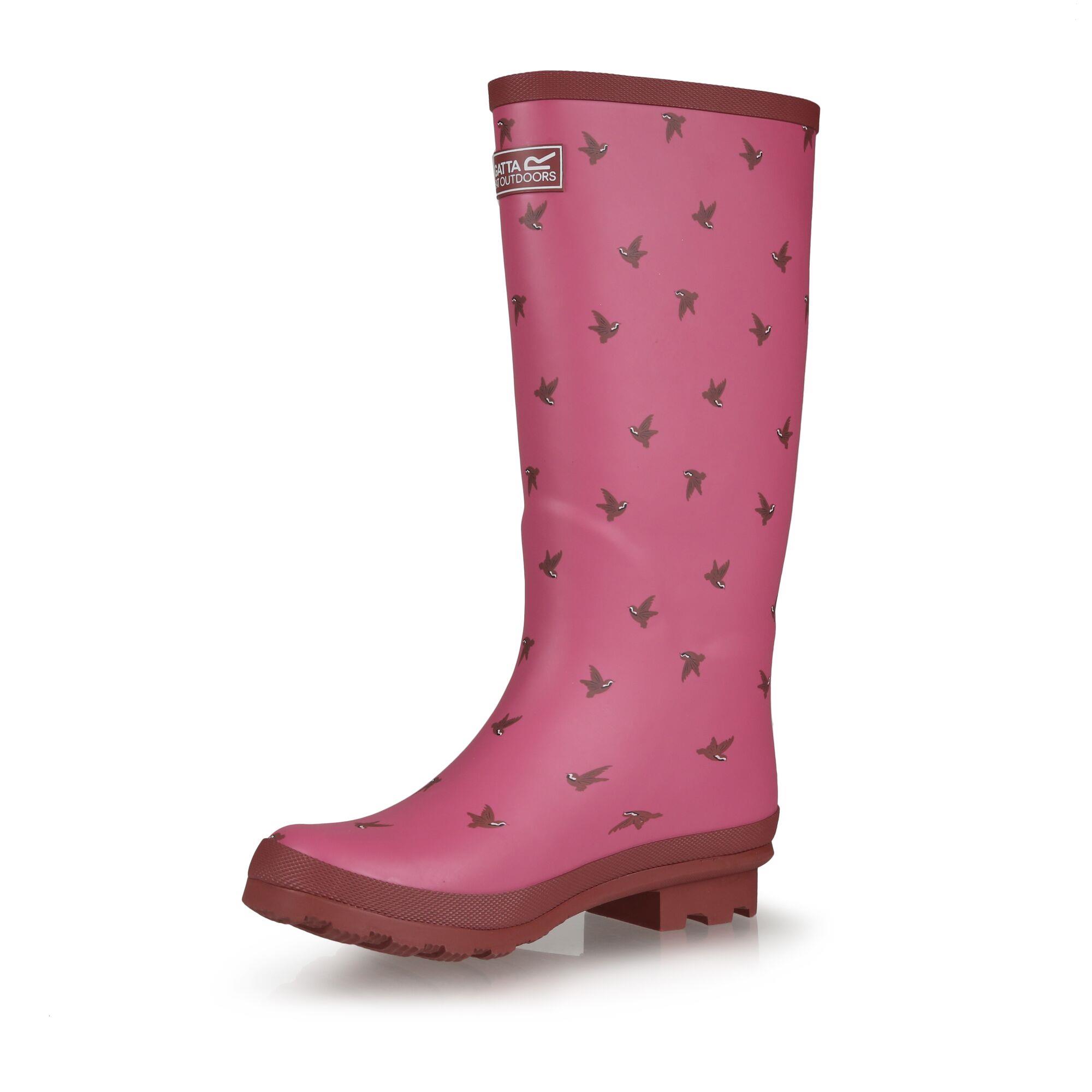 Regatta Lady Fairweather II Womens Wellies Cotton Lined Wellington Boot Durable - Picture 22 of 73