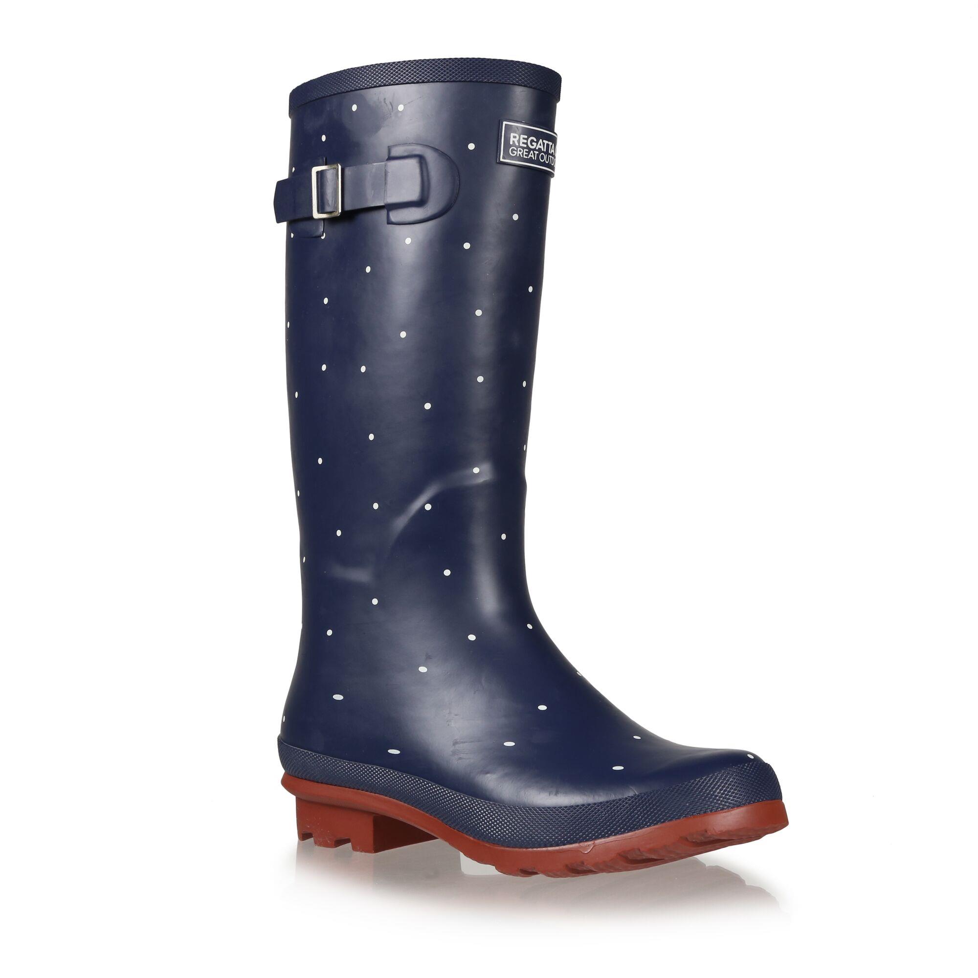 Regatta Lady Fairweather II Womens Wellies Cotton Lined Wellington Boot Durable - Picture 26 of 73