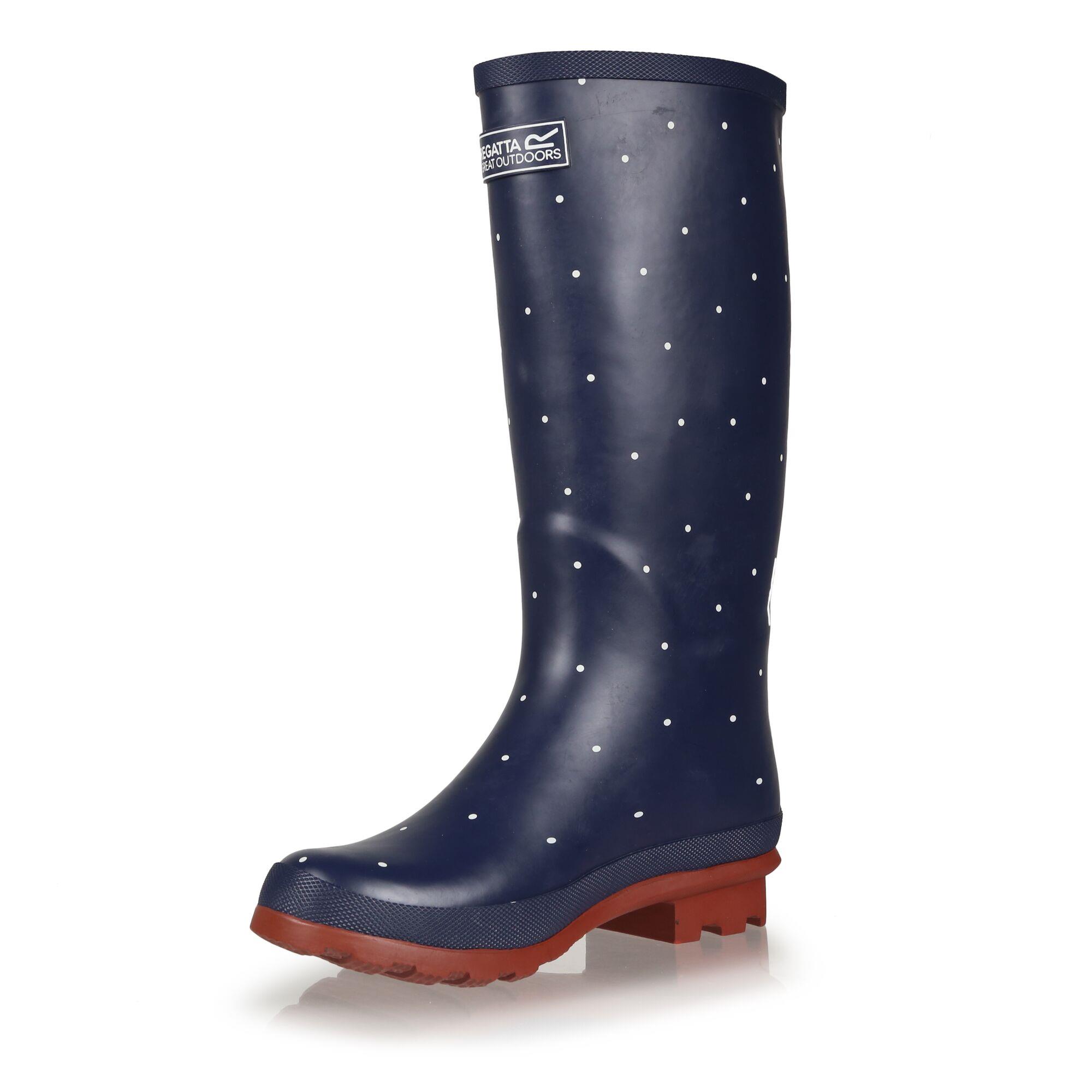 Regatta Lady Fairweather II Womens Wellies Cotton Lined Wellington Boot Durable - Picture 28 of 73