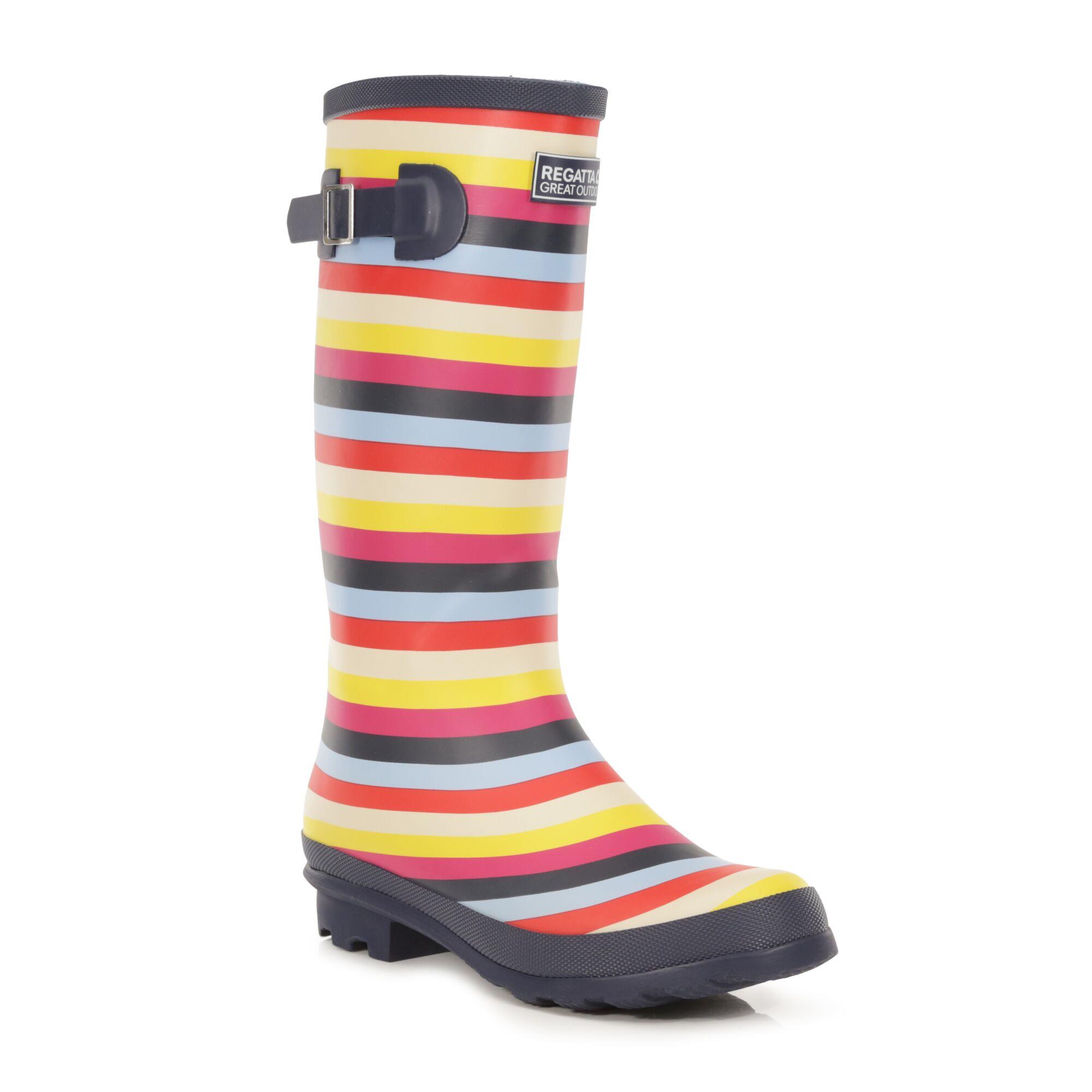 Regatta Lady Fairweather II Womens Wellies Cotton Lined Wellington Boot Durable - Picture 32 of 73