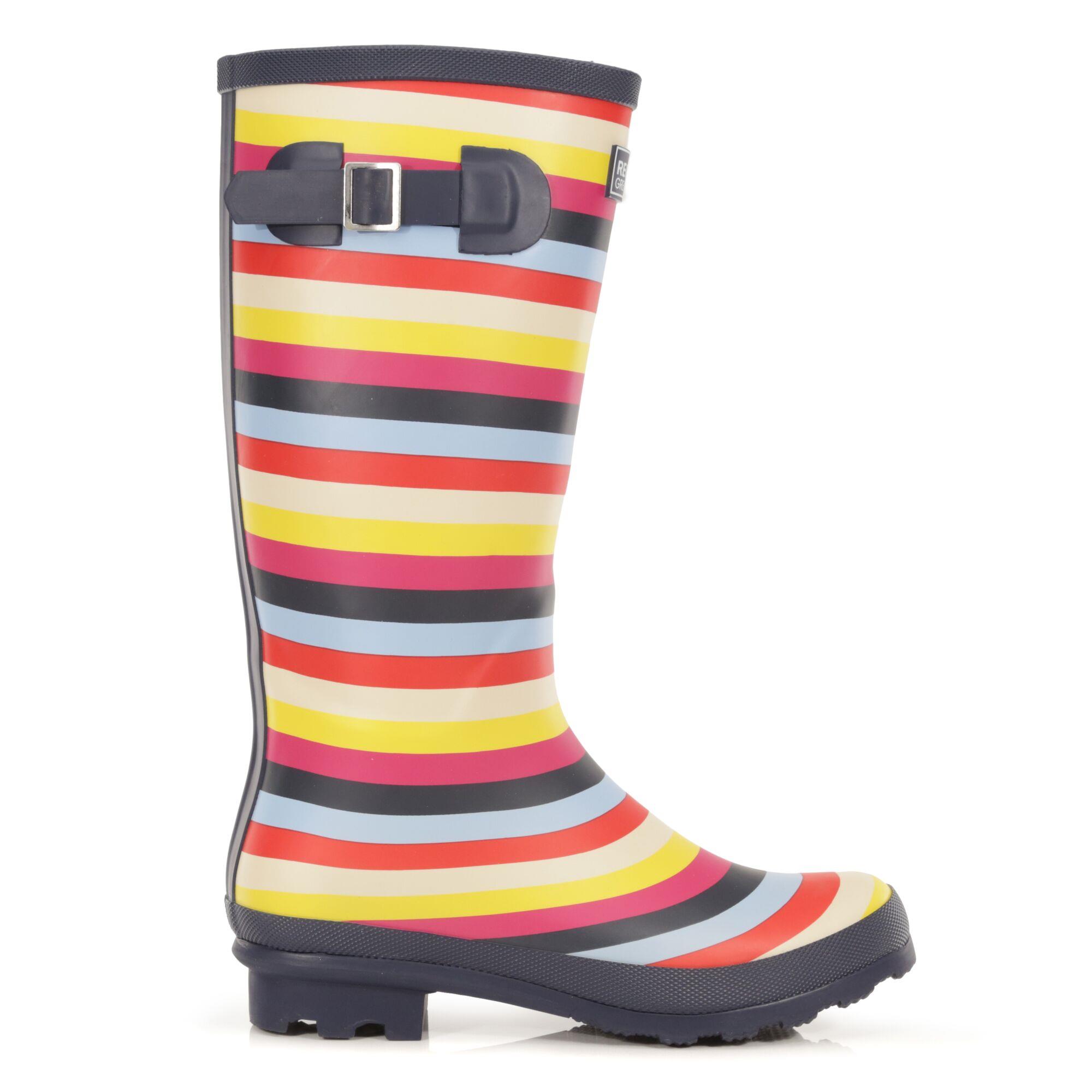 Regatta Lady Fairweather II Womens Wellies Cotton Lined Wellington Boot Durable - Picture 33 of 73