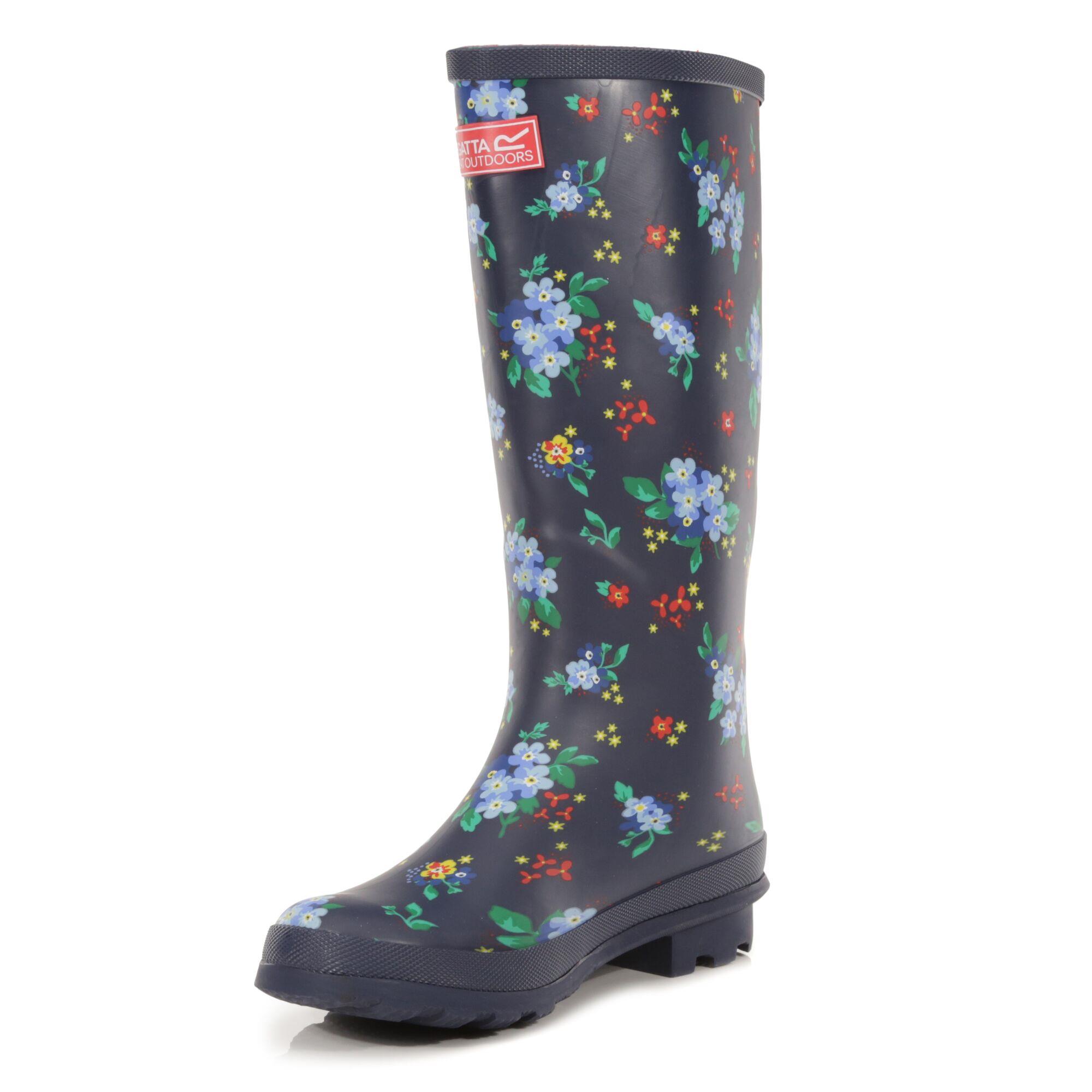 Regatta Lady Fairweather II Womens Wellies Cotton Lined Wellington Boot Durable - Picture 52 of 73