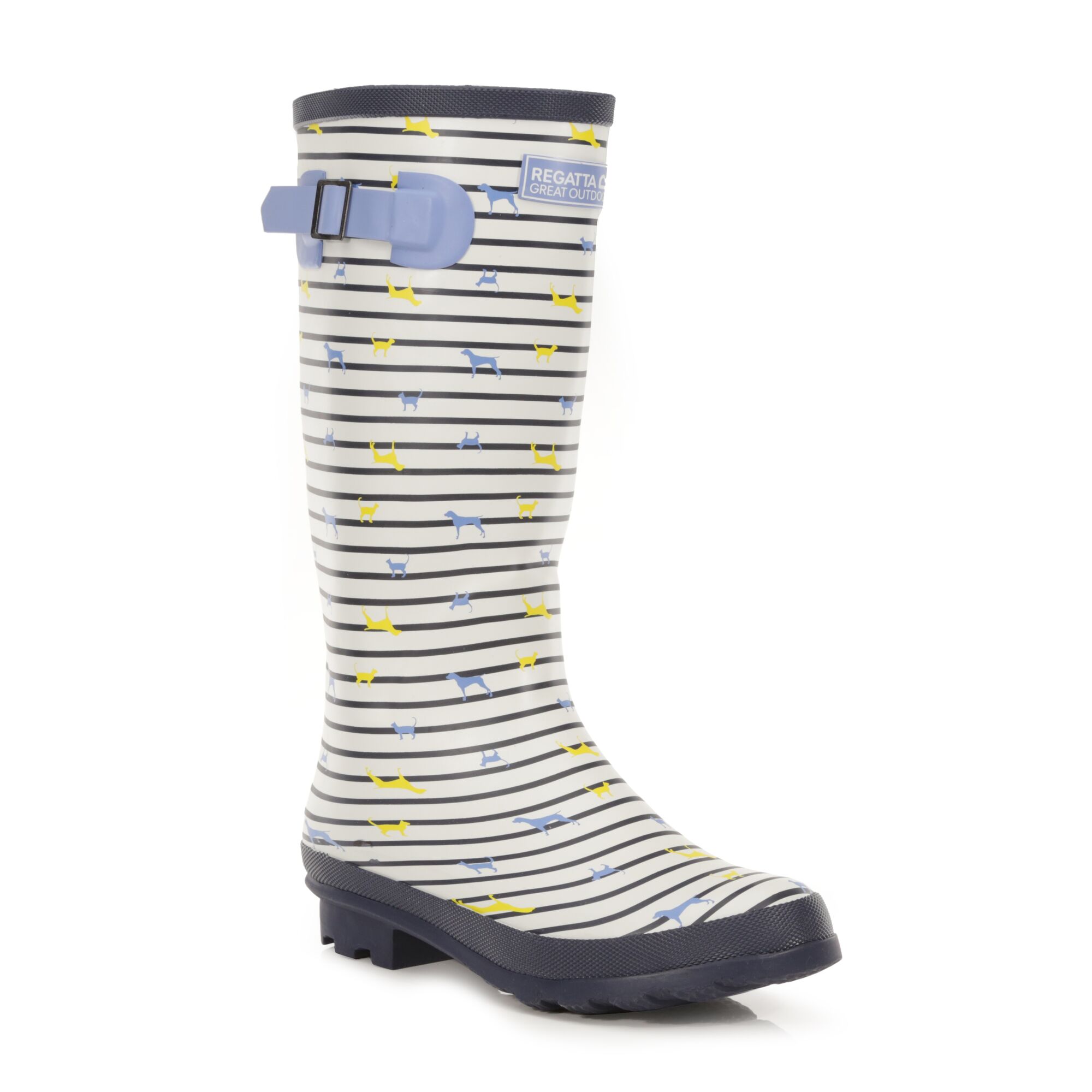 Regatta Lady Fairweather II Womens Wellies Cotton Lined Wellington Boot Durable - Picture 44 of 73