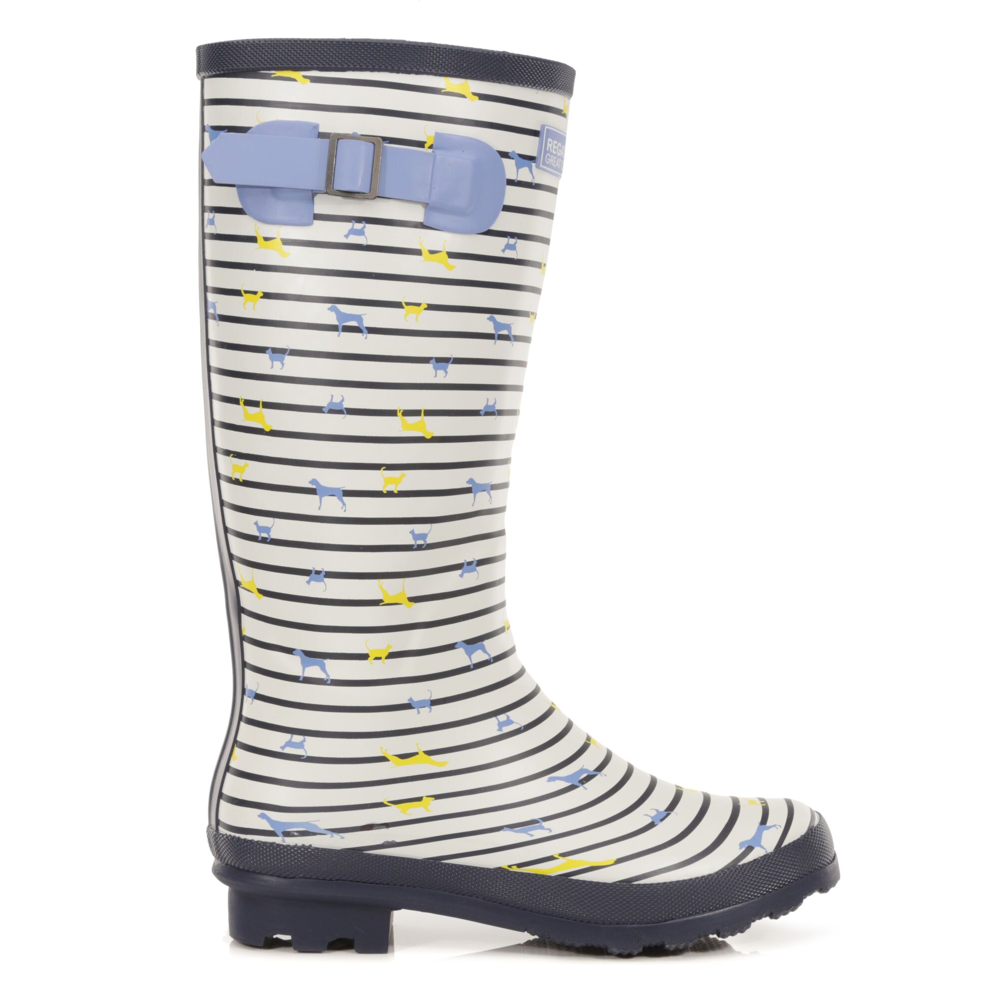 Regatta Lady Fairweather II Womens Wellies Cotton Lined Wellington Boot Durable - Picture 45 of 73