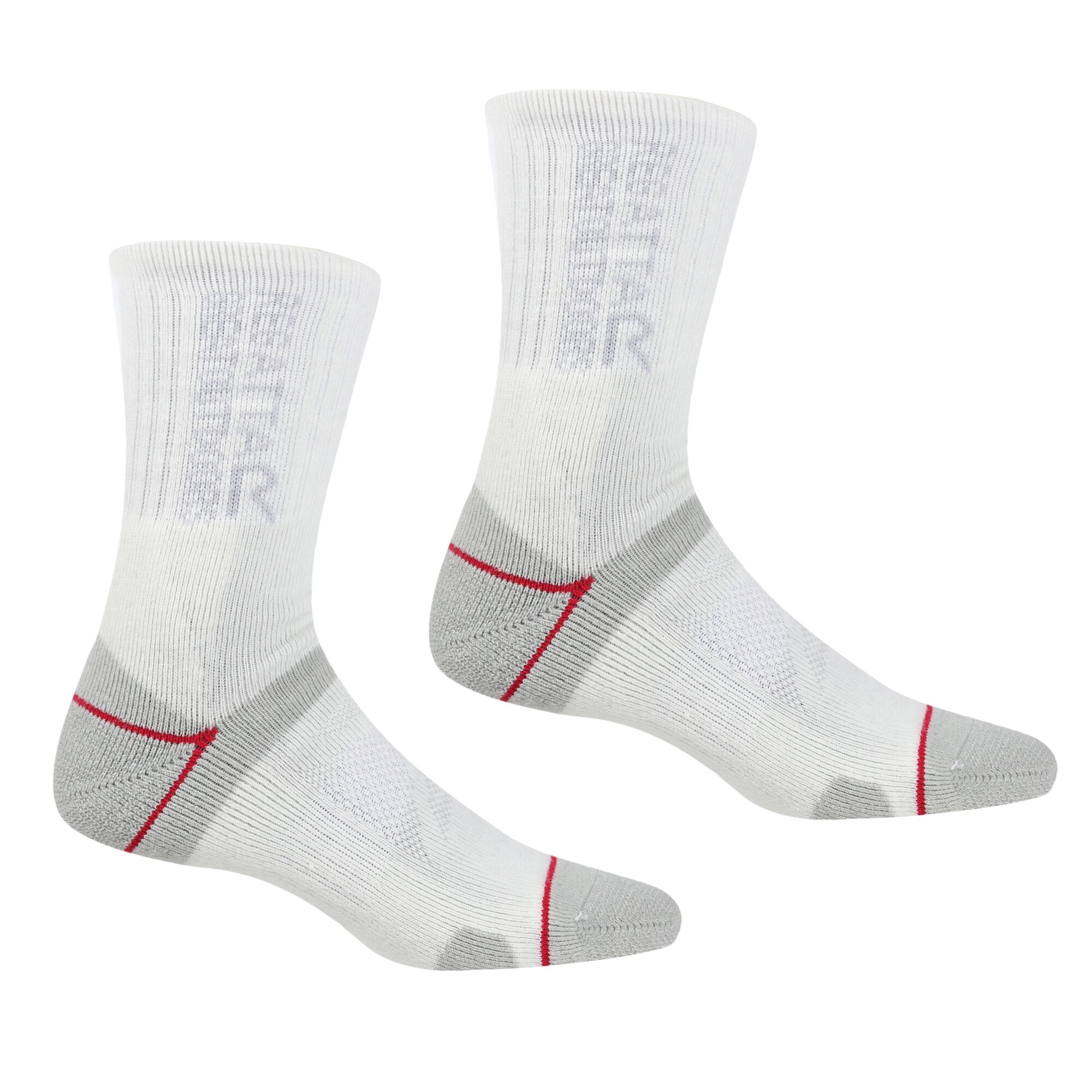 Regatta Womens Blister Protect II Socks 2 Pack Antibacterial Walking 2 Layer - Picture 2 of 4