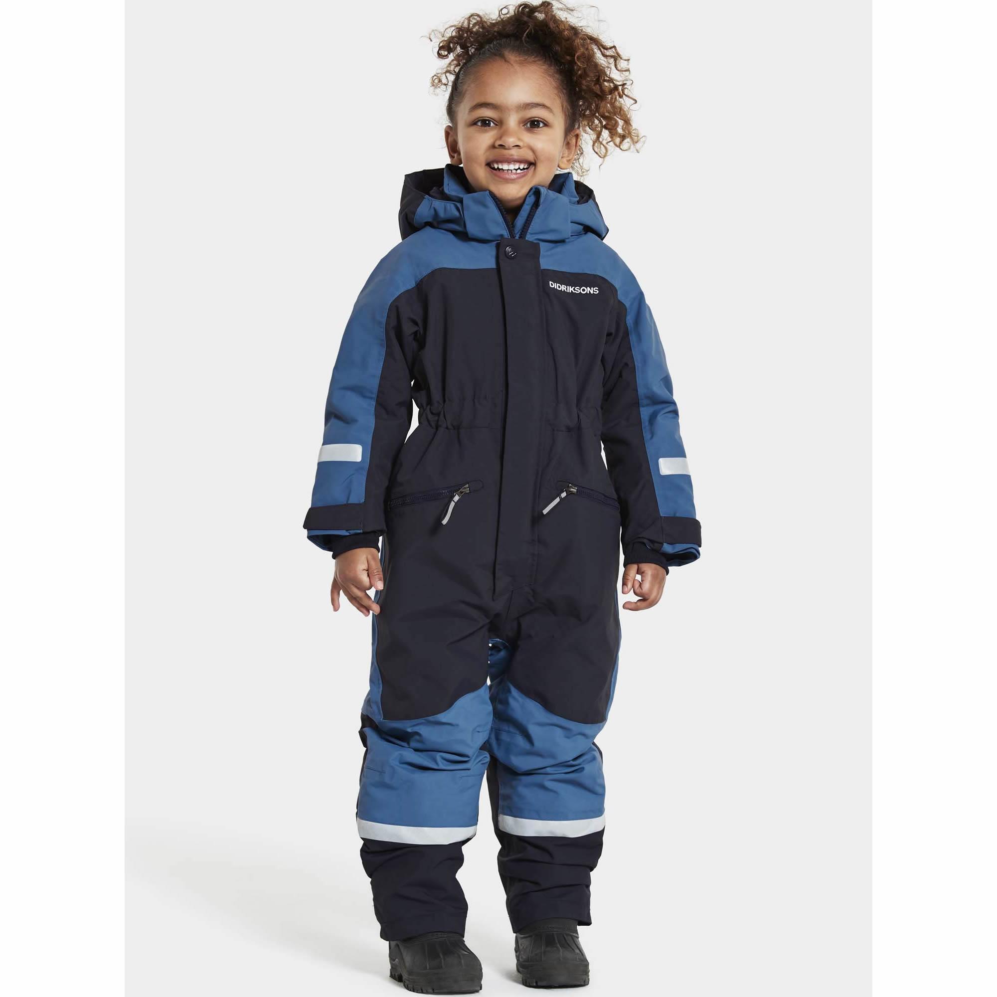 Didriksons Neptun Kids Coverall Waterproof Insulated All in One Snowsuit - Picture 4 of 36
