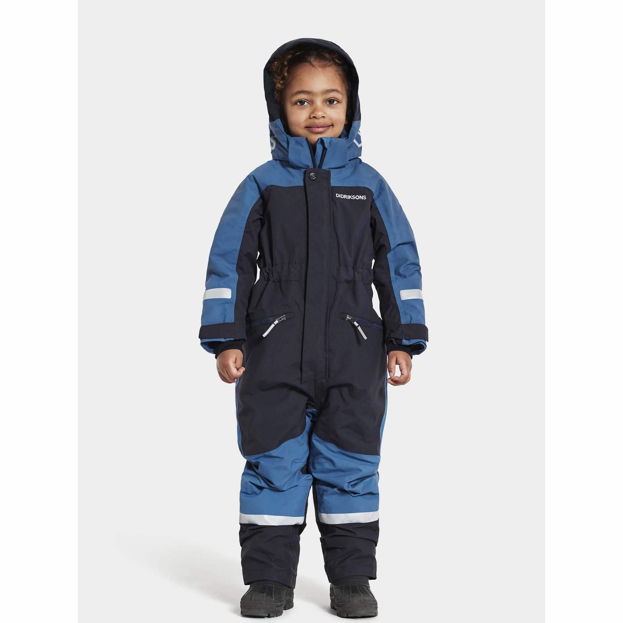 Didriksons Neptun Kids Coverall Waterproof Insulated All in One Snowsuit - Picture 5 of 36