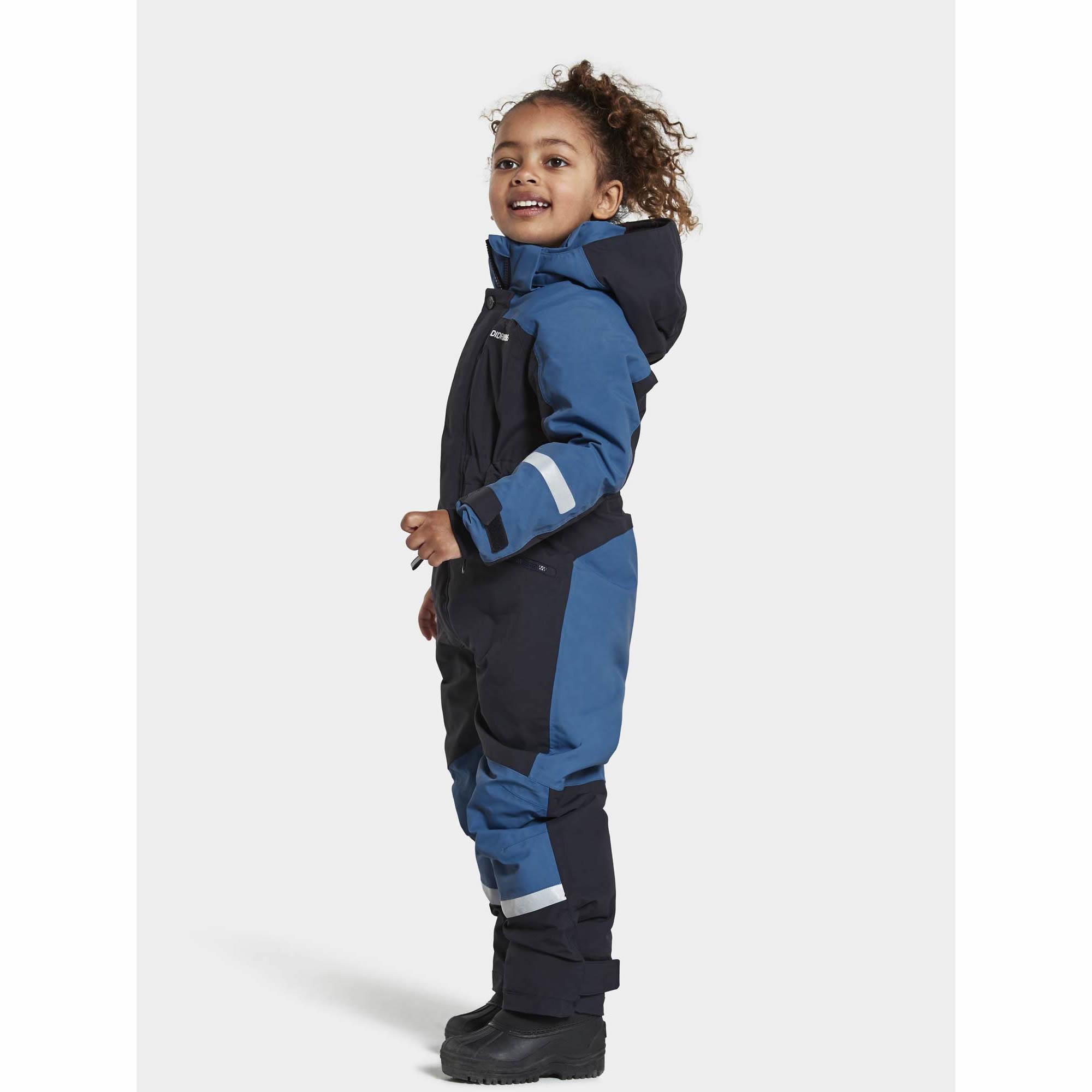Didriksons Neptun Kids Coverall Waterproof Insulated All in One Snowsuit - Picture 6 of 36
