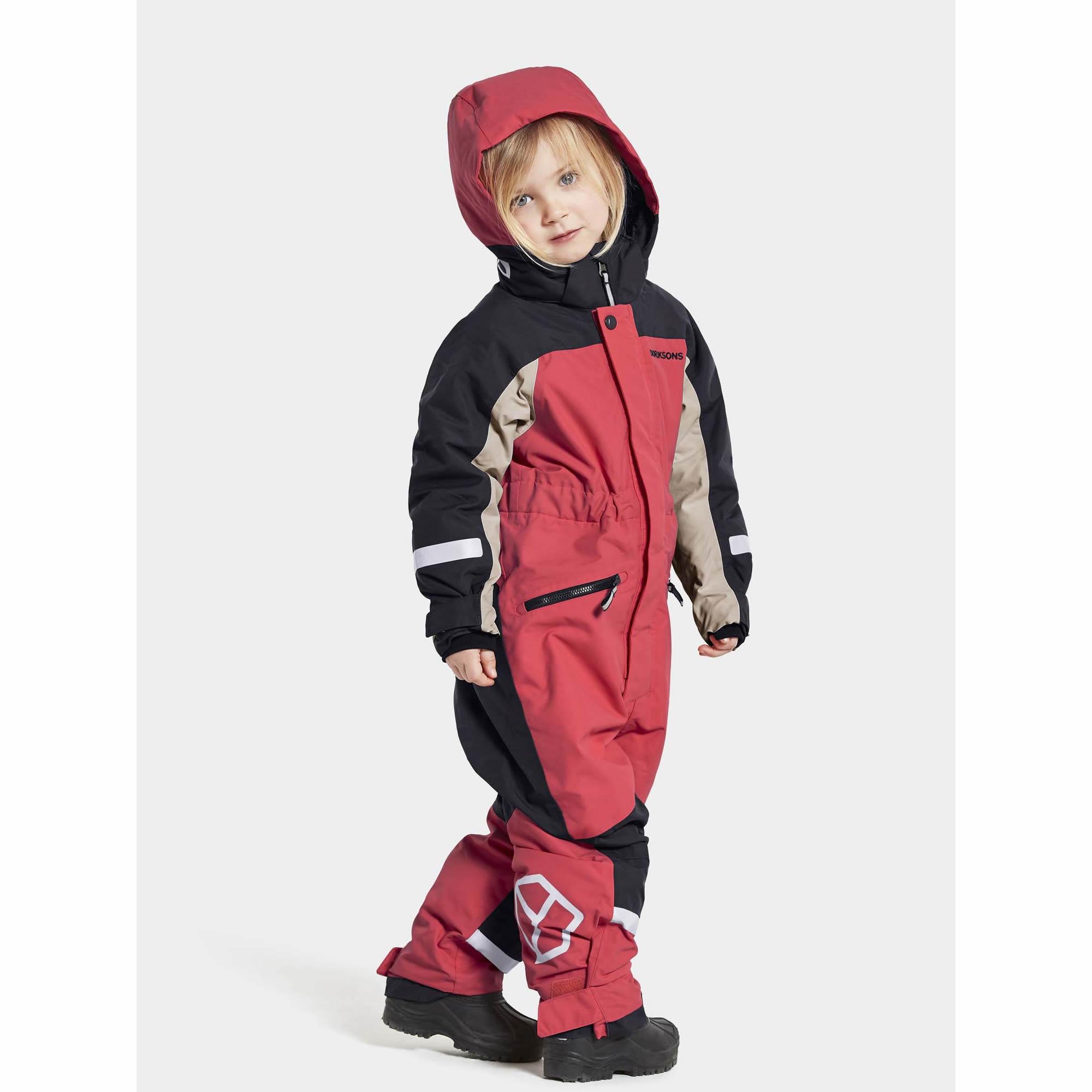 Didriksons Neptun Kids Coverall Waterproof Insulated All in One Snowsuit - Picture 25 of 36