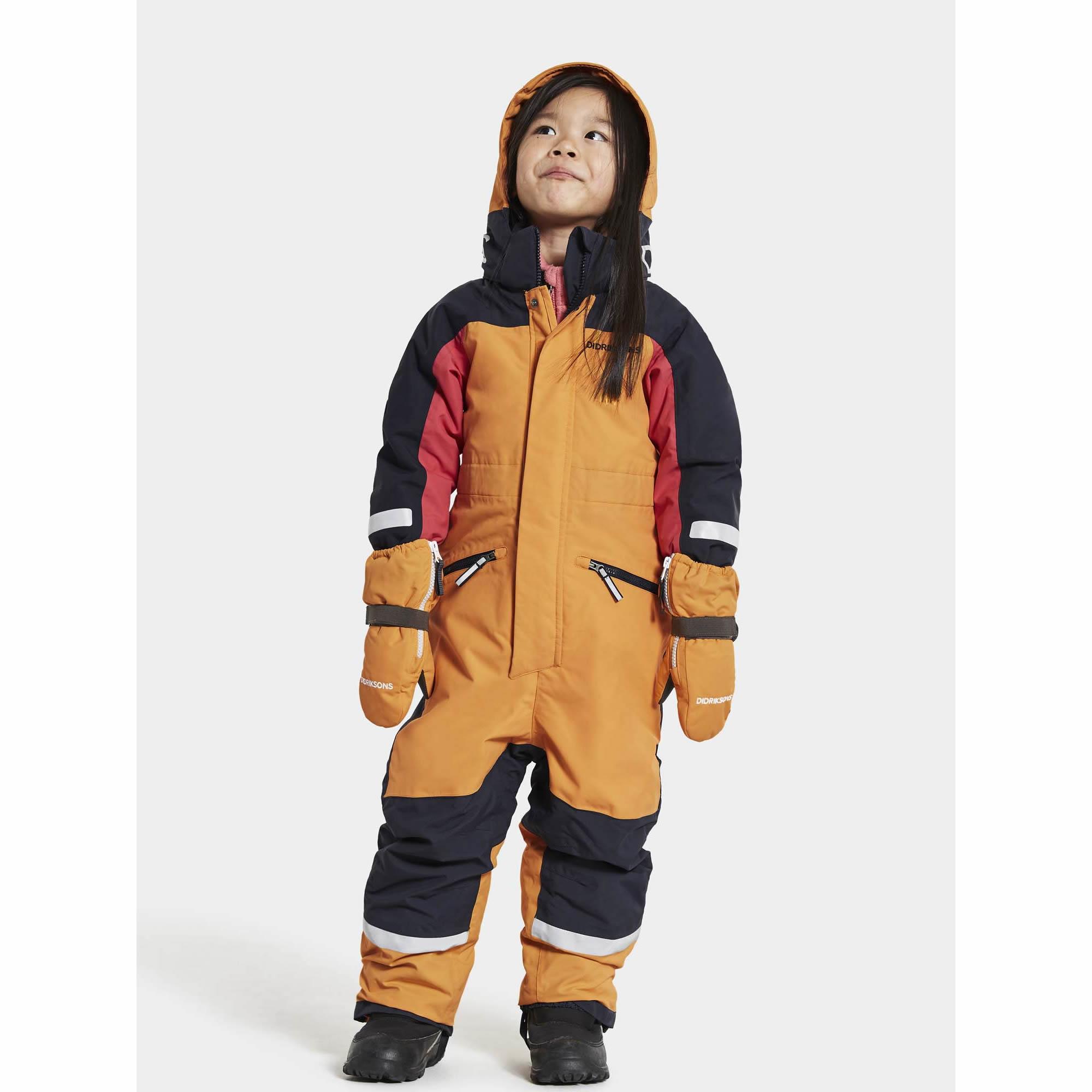 Didriksons Neptun Kids Coverall Waterproof Insulated All in One Snowsuit - Picture 30 of 36