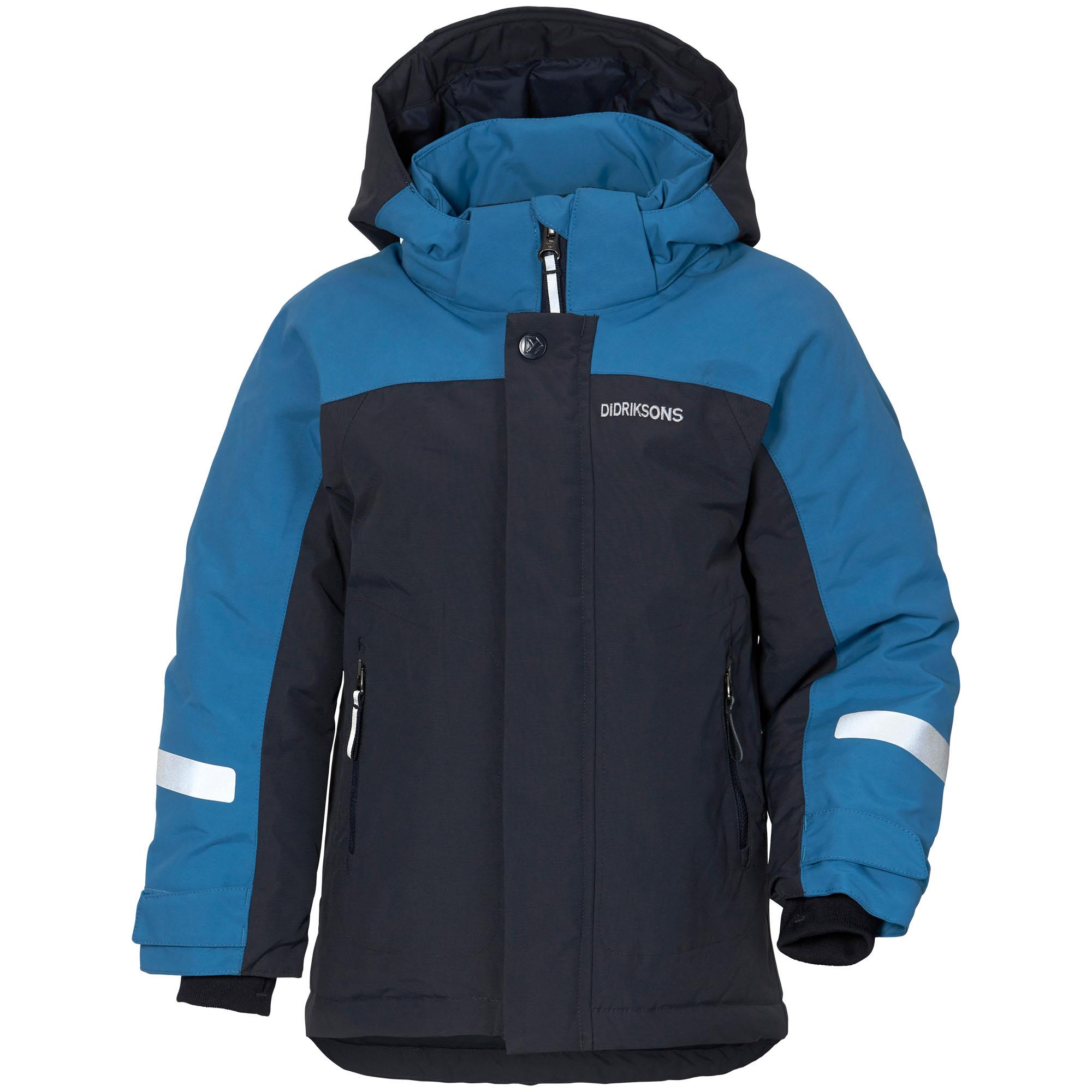 Didriksons Neptun Giacca Bambini Impermeabile Isolato Cappotto Antivento - Foto 2 di 41
