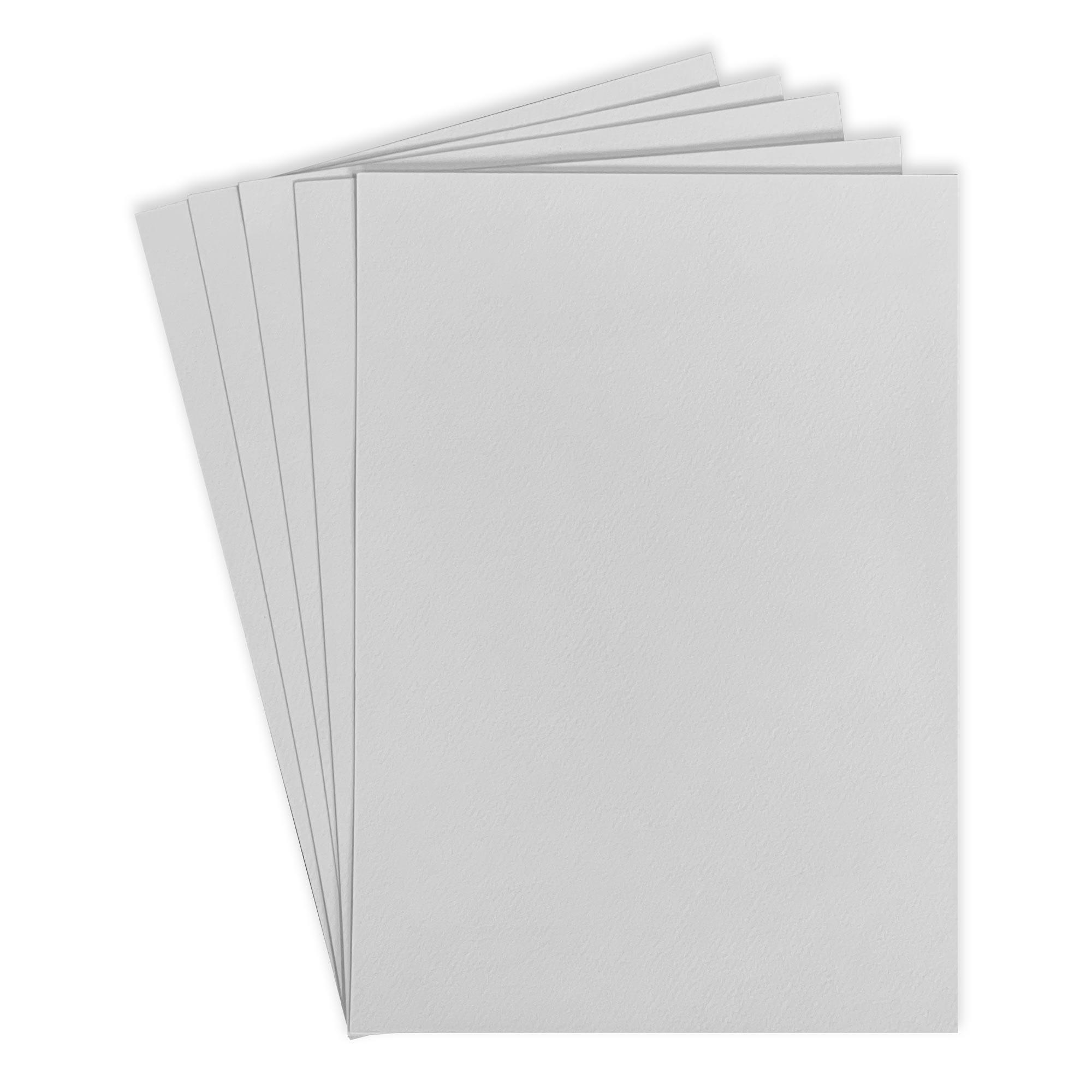 Coloured Cardstock Paper Pad For Crafts : Heyda : 10 Sheets : 300 Gsm 10 Basic Colours