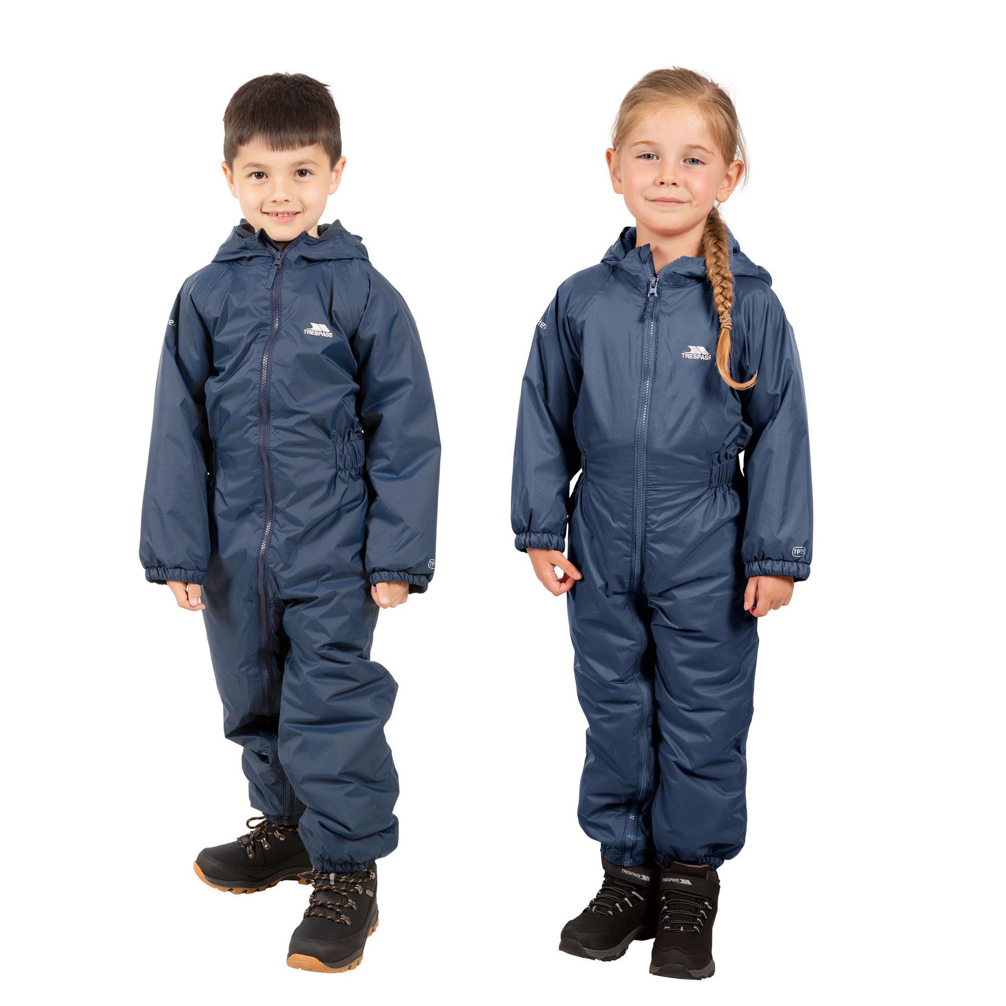 Trespass Dripdrop Fleece Lined Insulated All-in-one suit - Picture 8 of 34