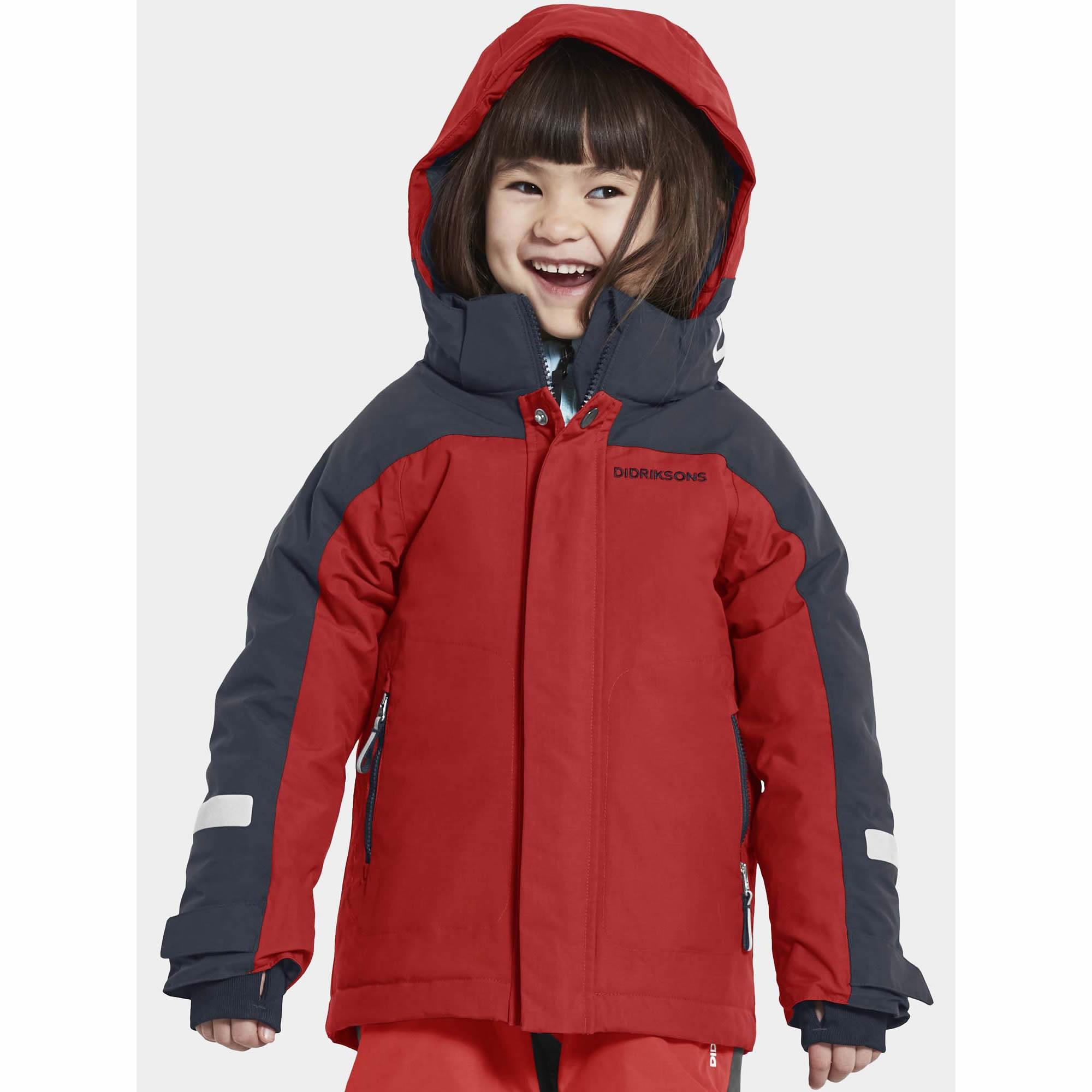 Didriksons Neptun Giacca Bambini Impermeabile Isolato Cappotto Antivento - Foto 16 di 41