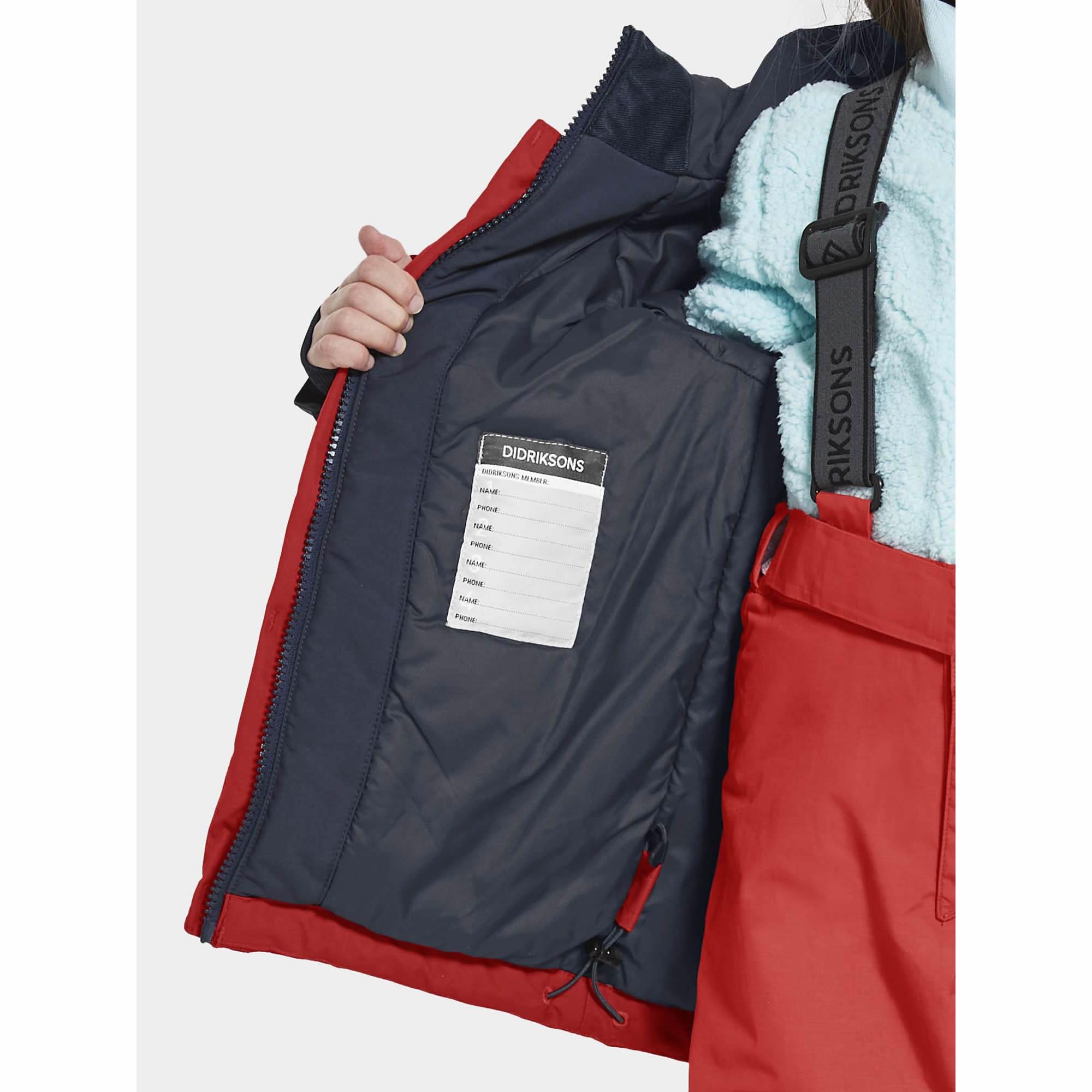 Didriksons Neptun Giacca Bambini Impermeabile Isolato Cappotto Antivento - Foto 21 di 41