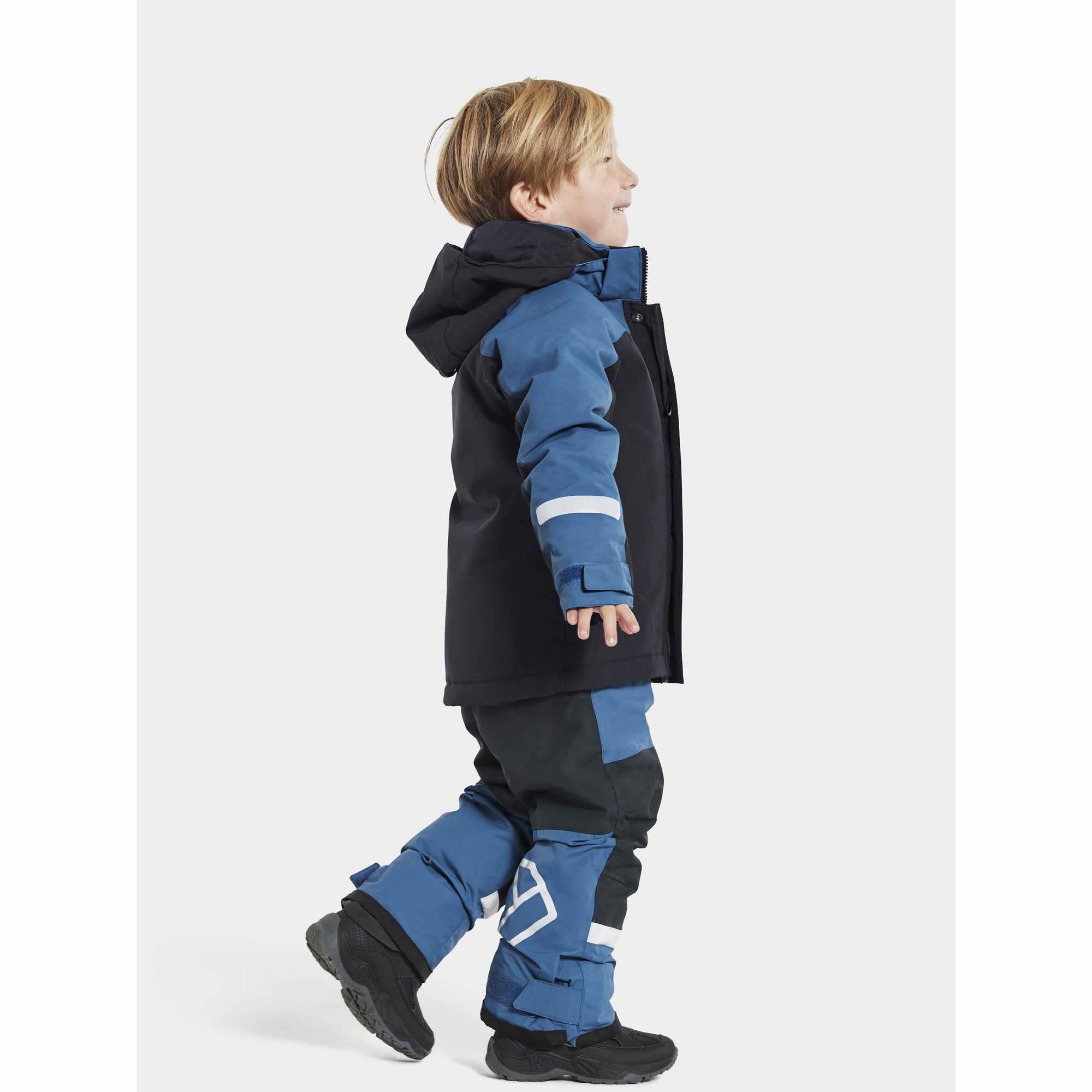 Didriksons Neptun Giacca Bambini Impermeabile Isolato Cappotto Antivento - Foto 8 di 41