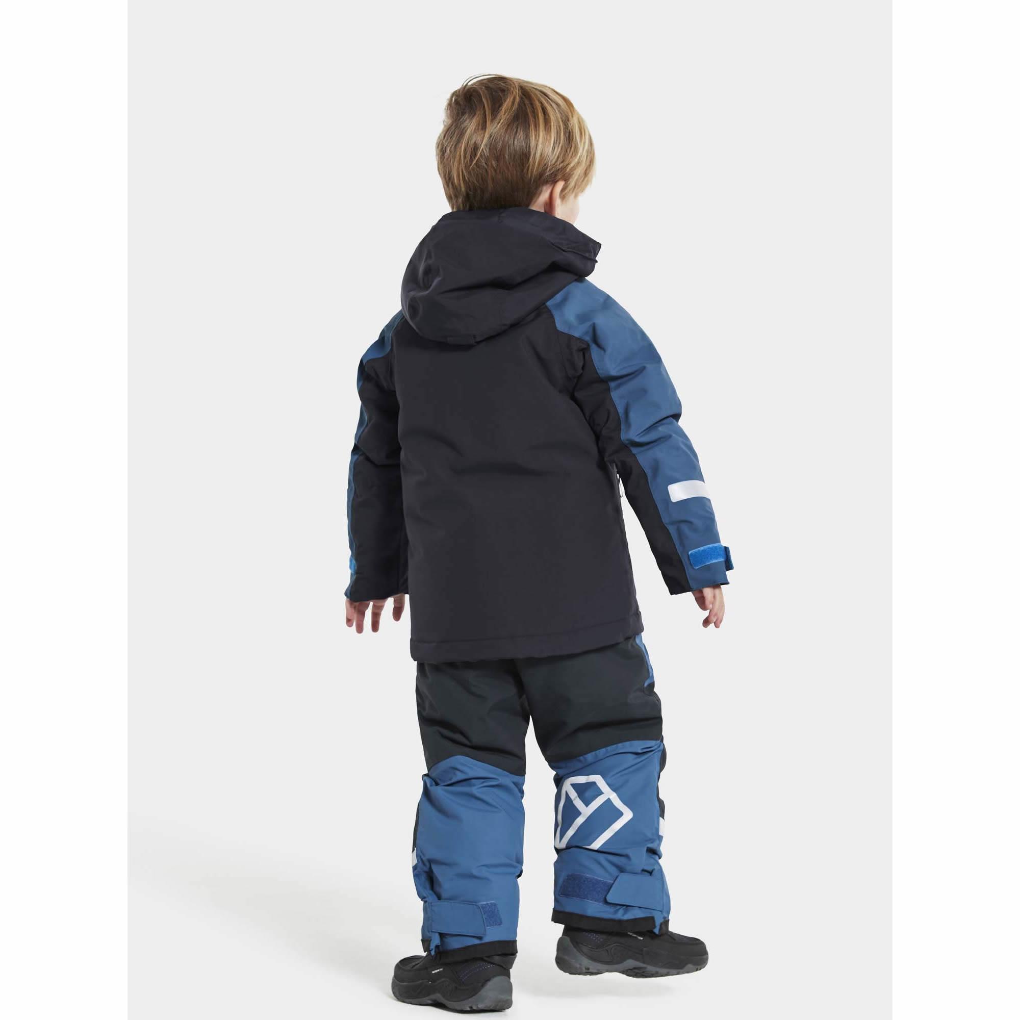 Didriksons Neptun Giacca Bambini Impermeabile Isolato Cappotto Antivento - Foto 9 di 41