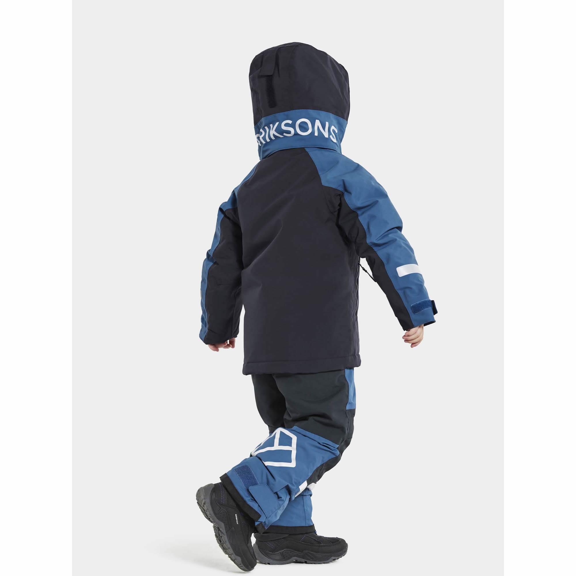 Didriksons Neptun Giacca Bambini Impermeabile Isolato Cappotto Antivento - Foto 11 di 41