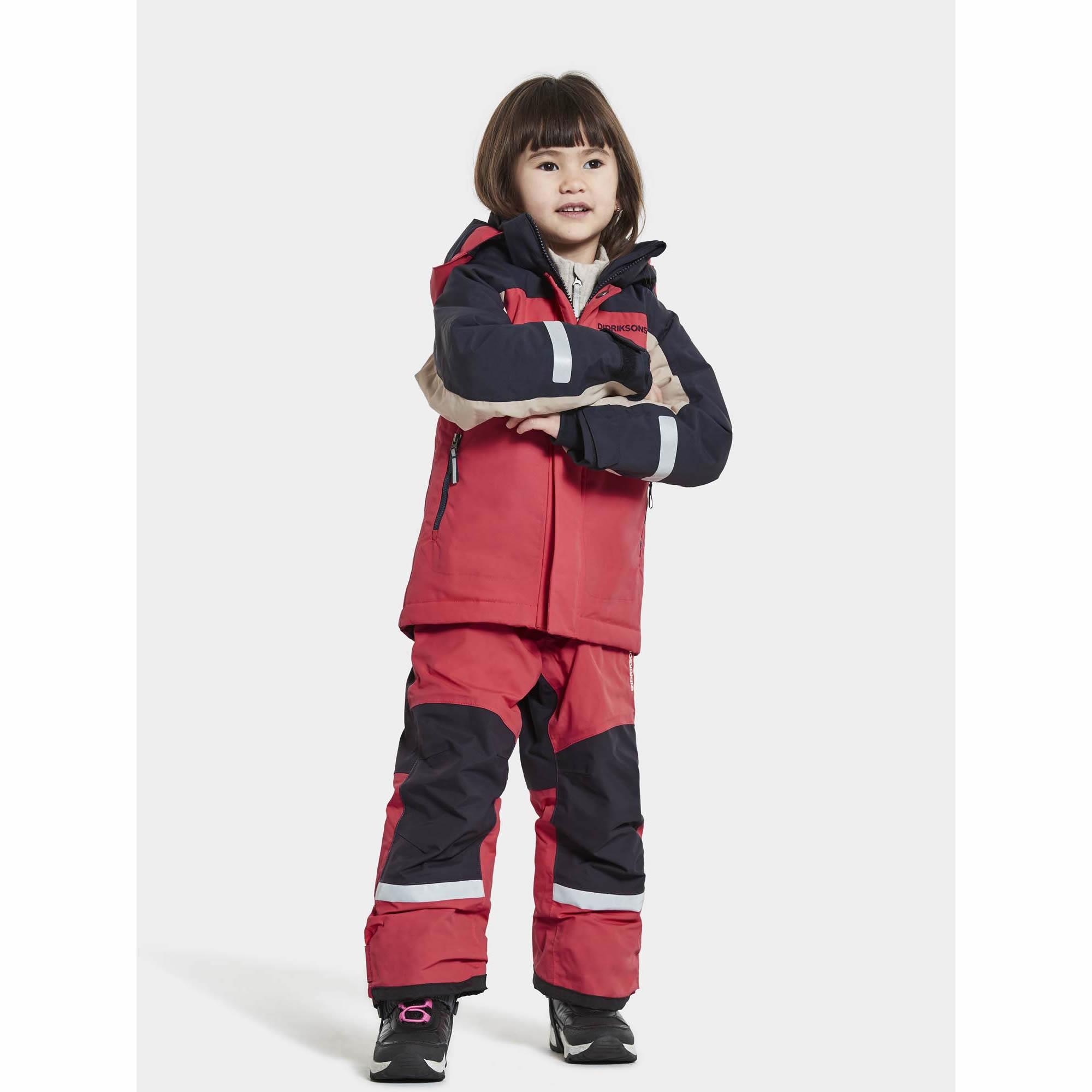 Didriksons Neptun Giacca Bambini Impermeabile Isolato Cappotto Antivento - Foto 26 di 41