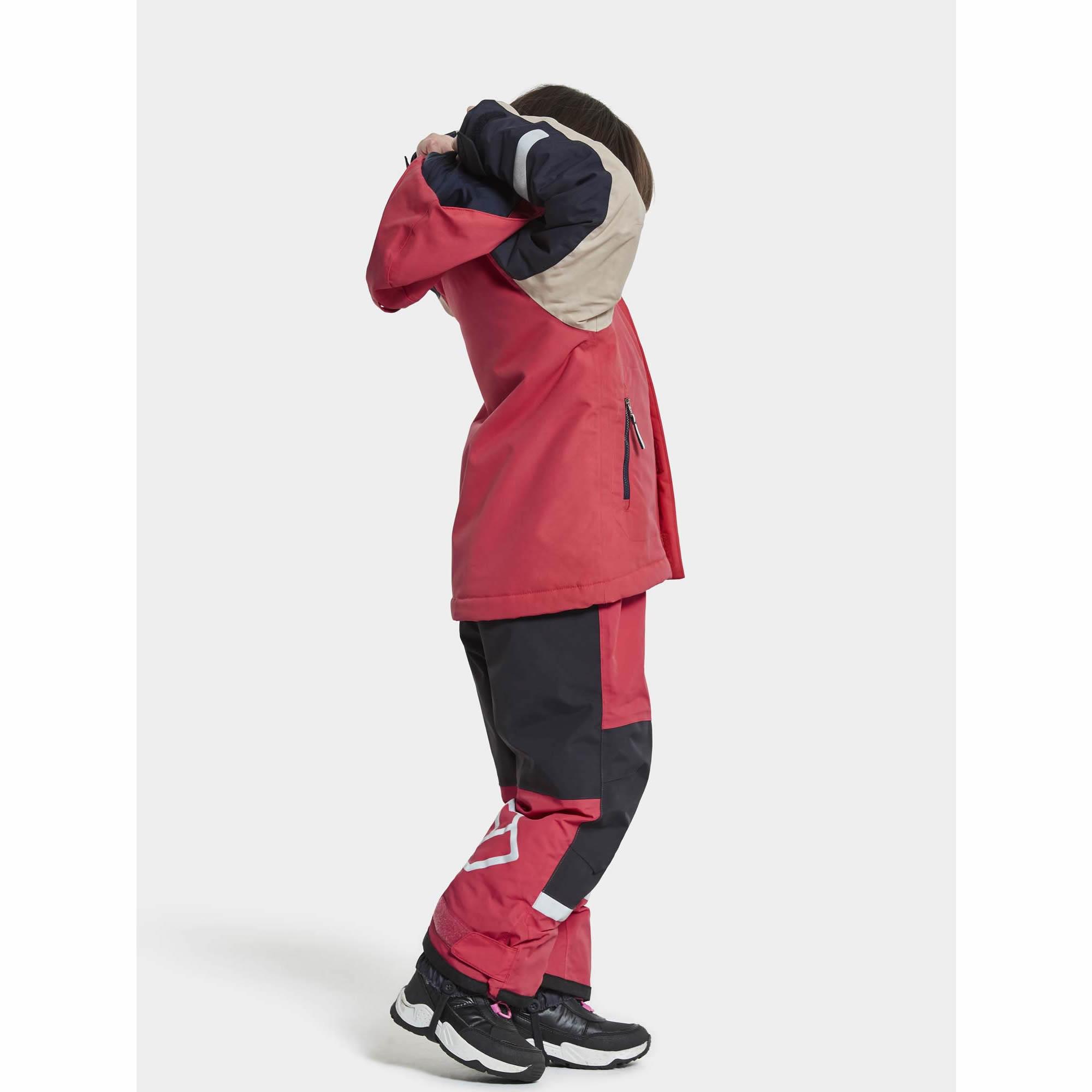 Didriksons Neptun Giacca Bambini Impermeabile Isolato Cappotto Antivento - Foto 31 di 41