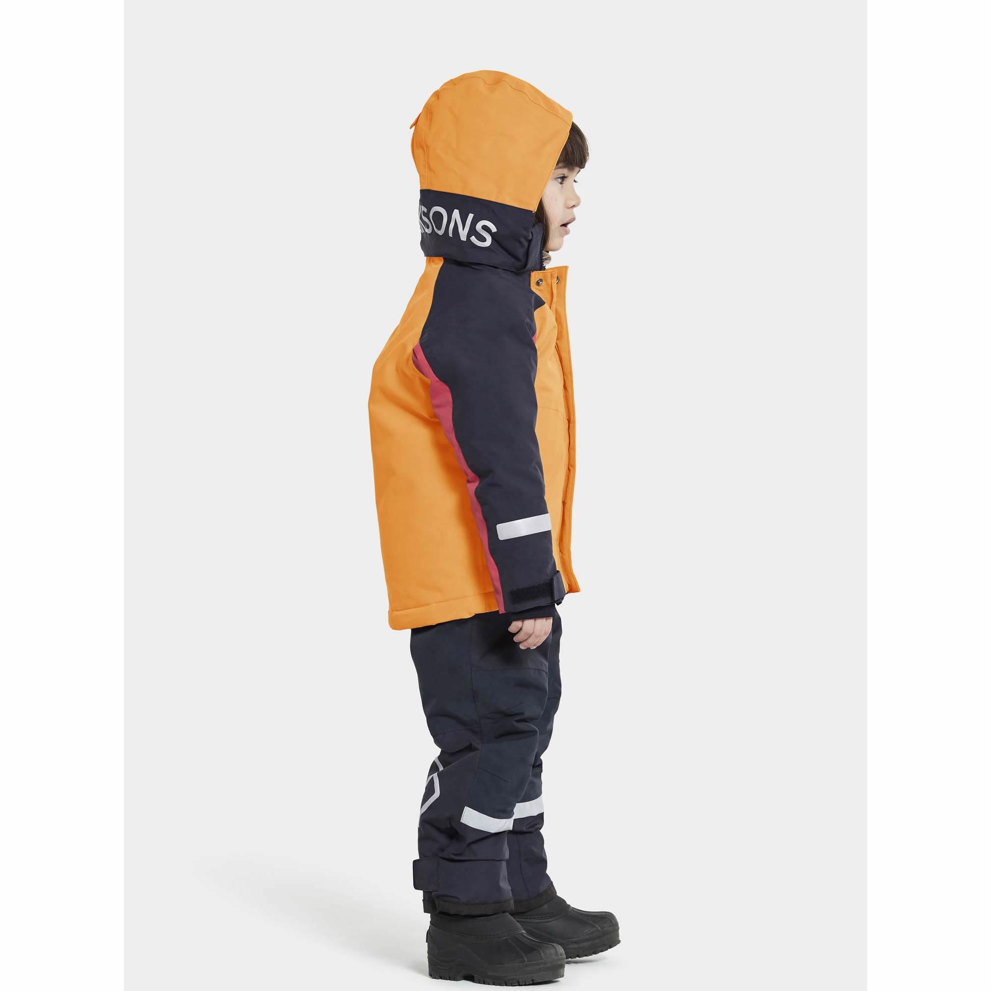 Didriksons Neptun Giacca Bambini Impermeabile Isolato Cappotto Antivento - Foto 39 di 41