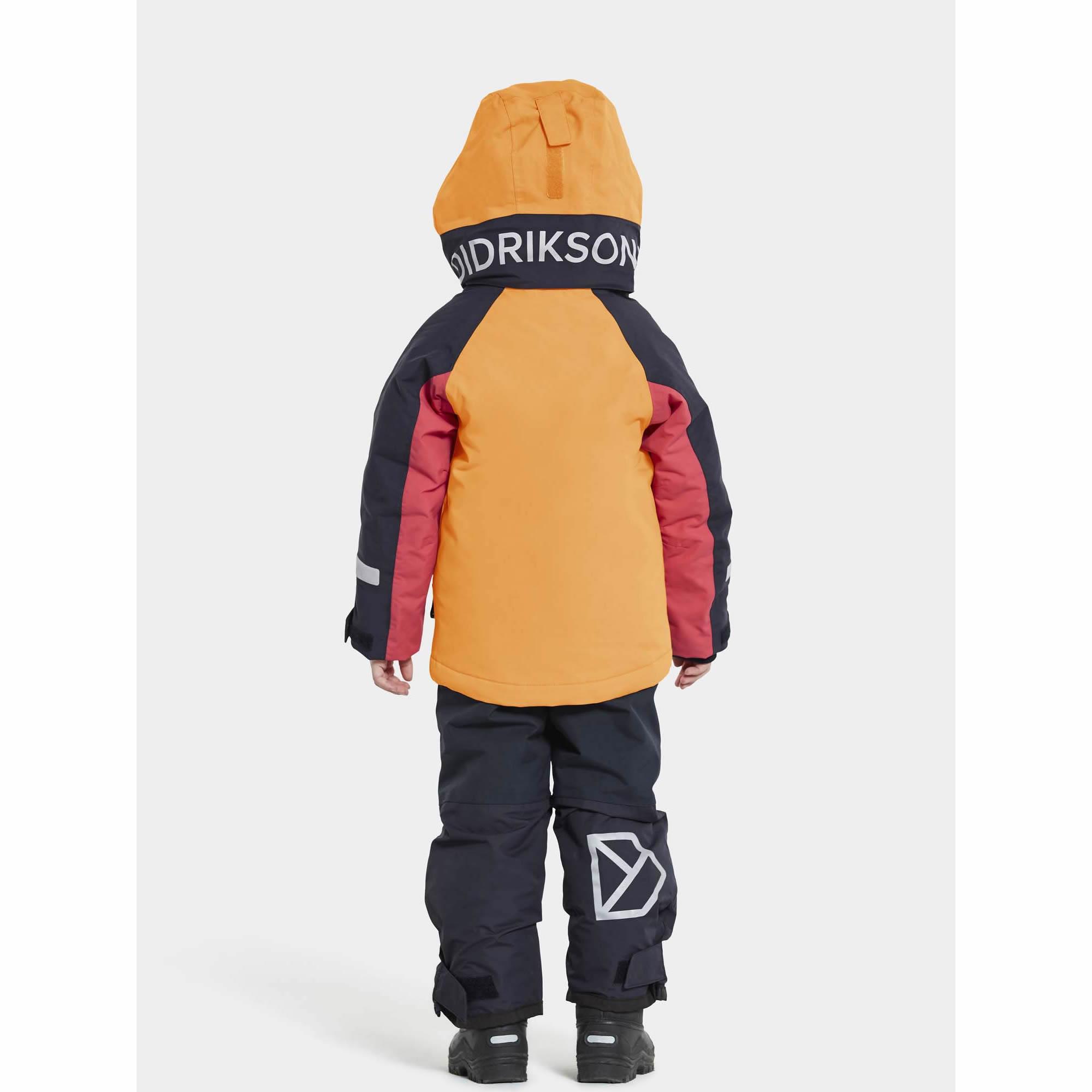Didriksons Neptun Giacca Bambini Impermeabile Isolato Cappotto Antivento - Foto 40 di 41