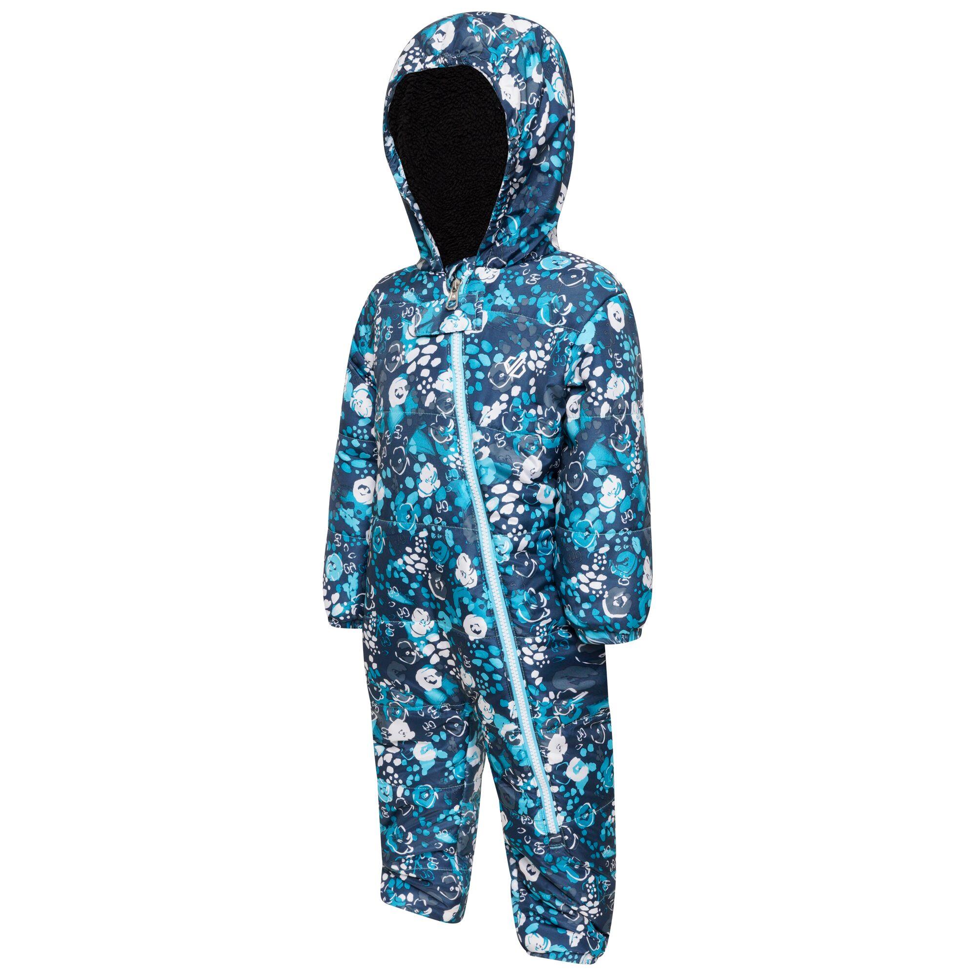 Dare2b Kids Bambino II Snowsuit Cosy Insulated All in one Padded - Picture 16 of 44