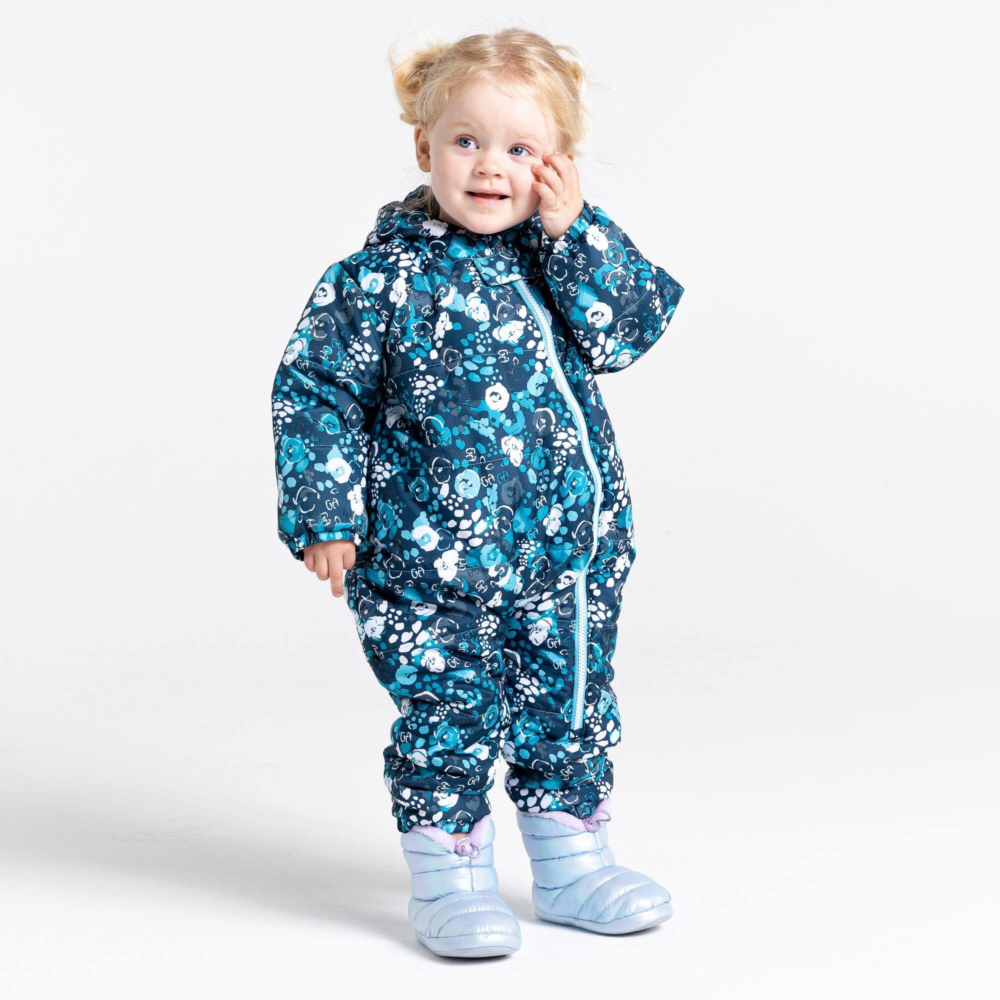 Dare2b Kids Bambino II Snowsuit Cosy Insulated All in one Padded - Picture 18 of 44