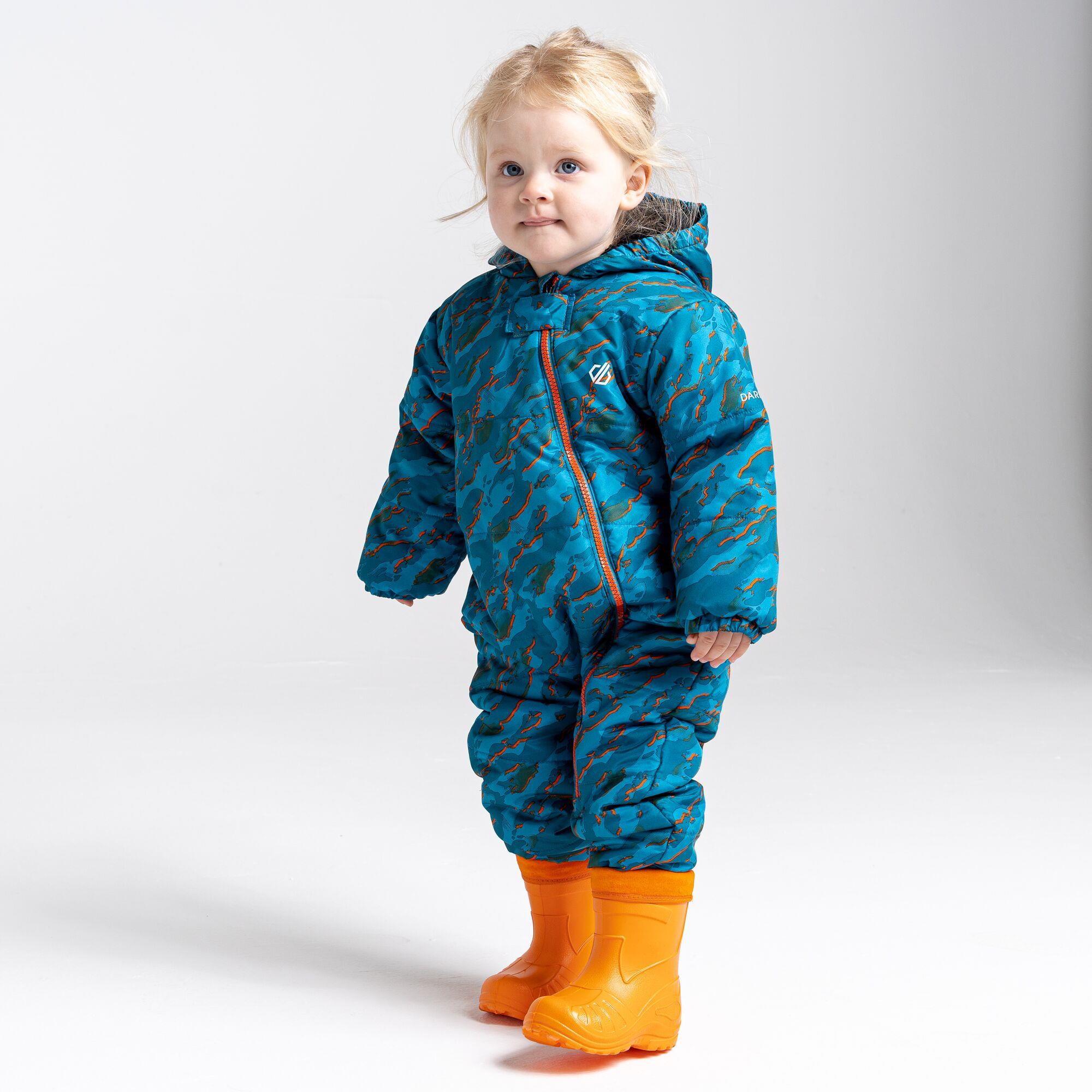 Dare2b Kids Bambino II Snowsuit Cosy Insulated All in one Padded - Picture 22 of 44