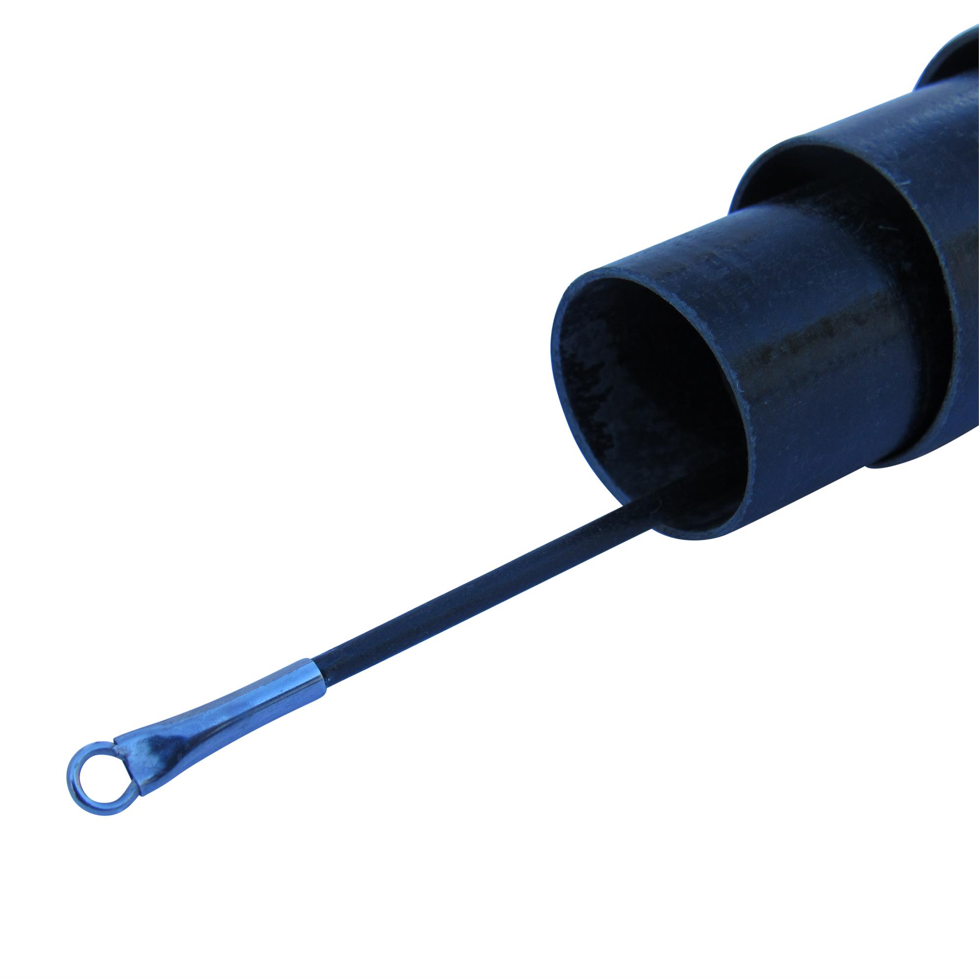 Mástil telescópico para calzado de viento con poste de bandera (estaca de tierra opcional 3M - 10M negro azul) - Imagen 10 de 29