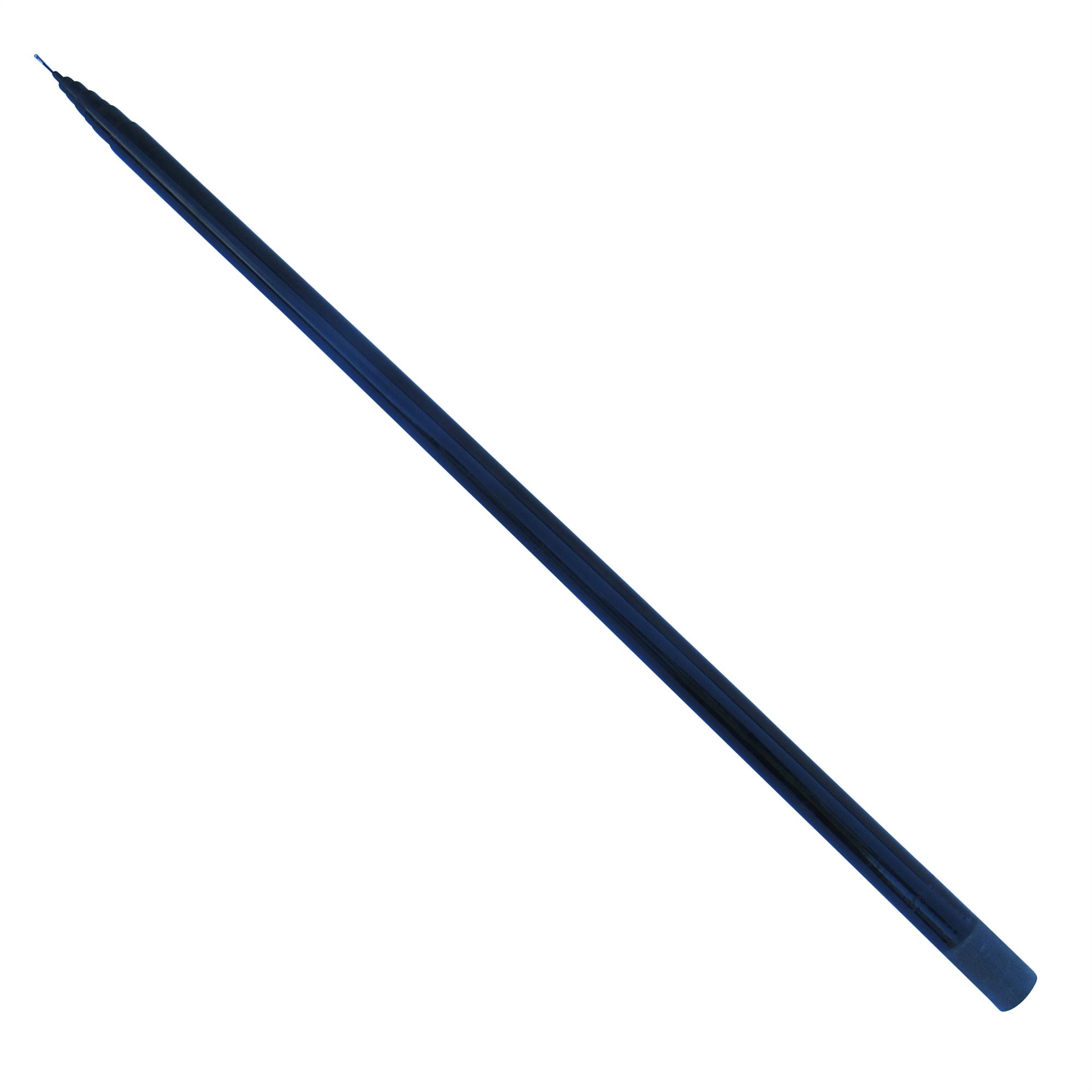Mástil telescópico para calzado de viento con poste de bandera (estaca de tierra opcional 3M - 10M negro azul) - Imagen 14 de 29