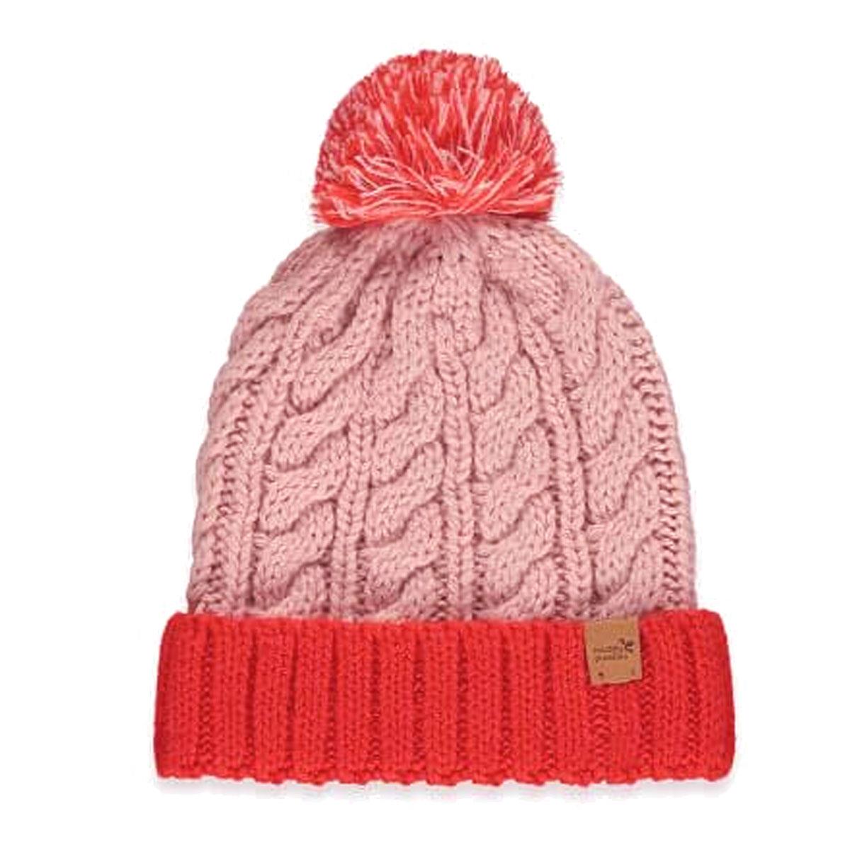 Muddy Puddles Kids Cable Knit Bobble Hat