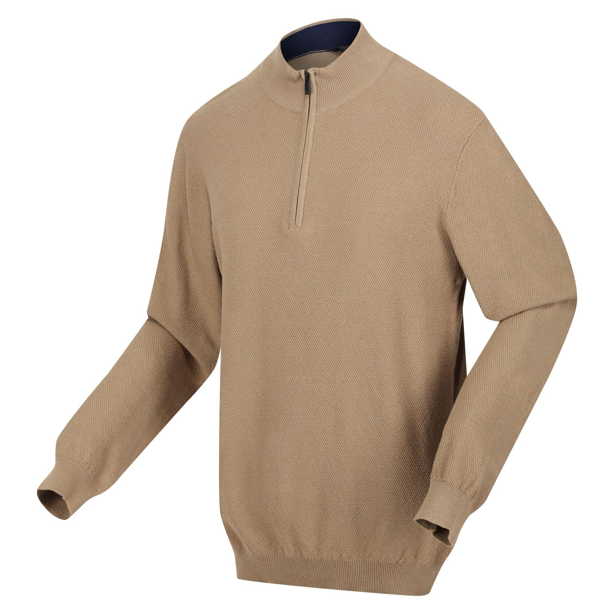 Regatta Keaton Mens Zip Neck Knitted Jumper - Picture 14 of 18