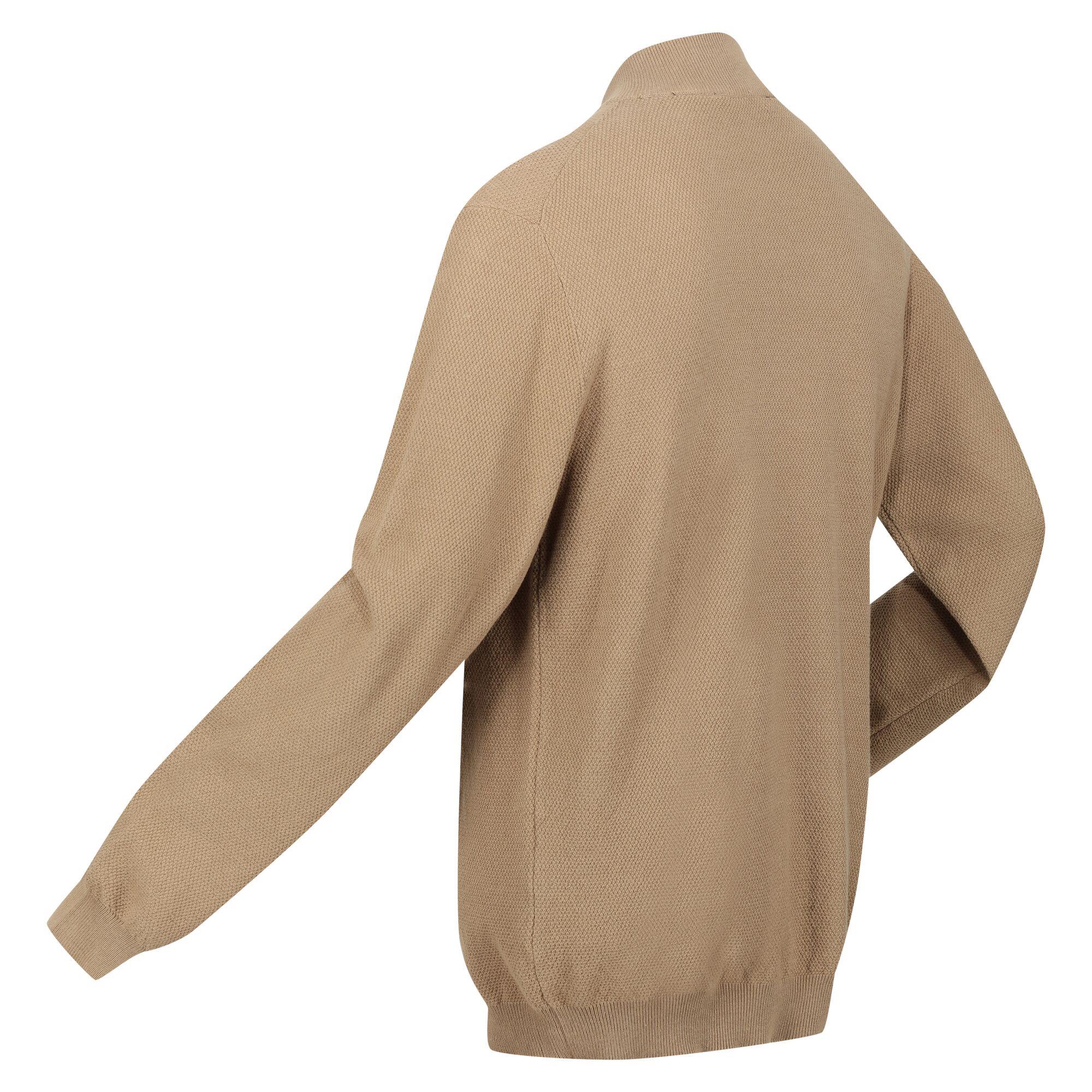 Regatta Keaton Mens Zip Neck Knitted Jumper - Picture 15 of 18