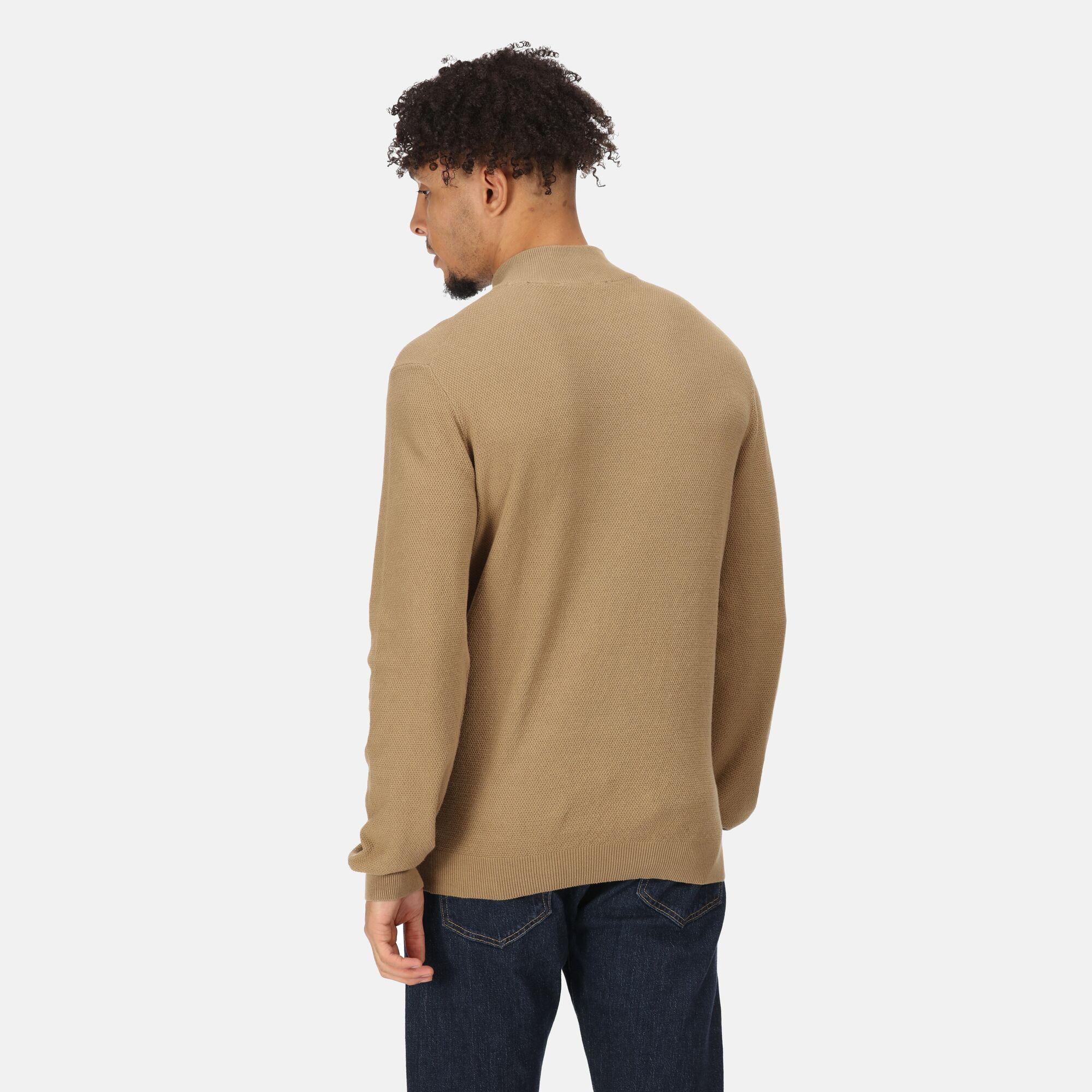 Regatta Keaton Mens Zip Neck Knitted Jumper - Picture 17 of 18