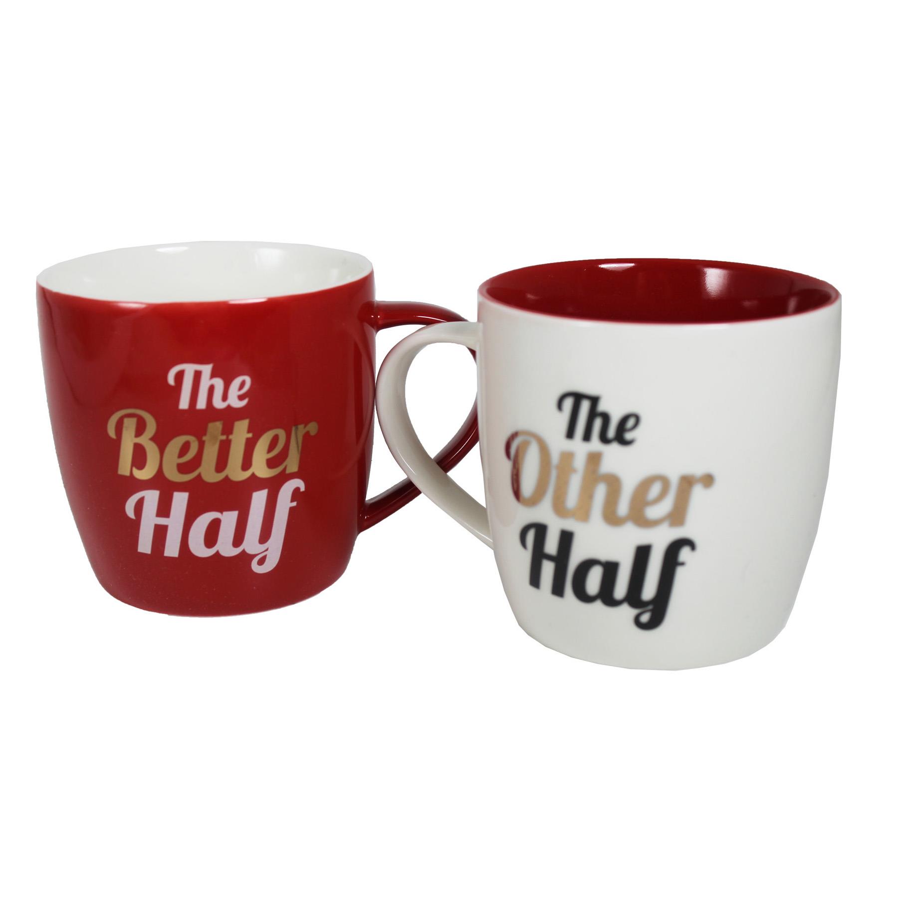 Valentine Mug White and Red Valentine’s Day Gift – Choose Design