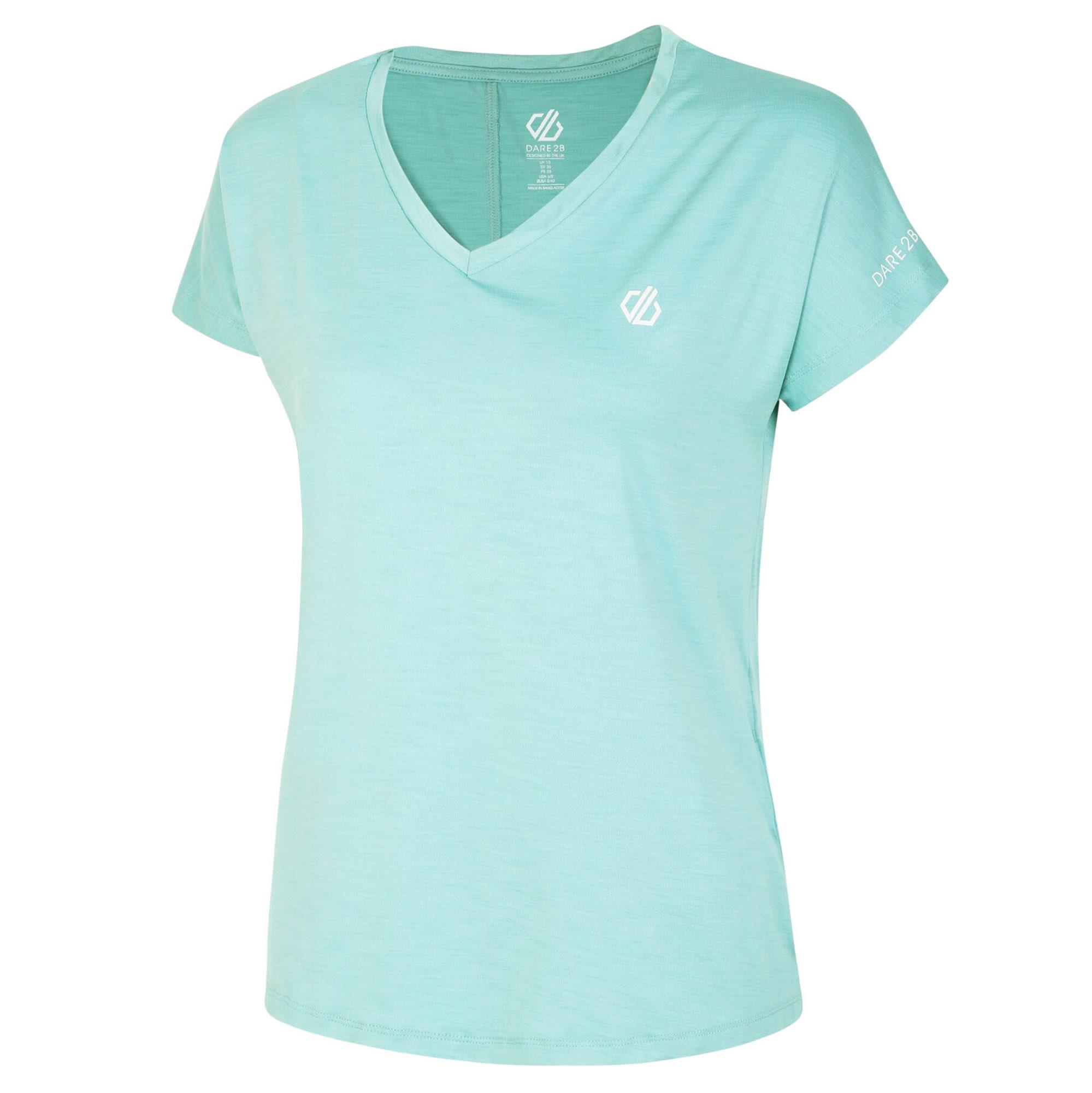 Dare2b Damen Vigilant Active T-Shirt leicht feuchtigkeitsableitend Gym Running Top - Bild 15 von 73