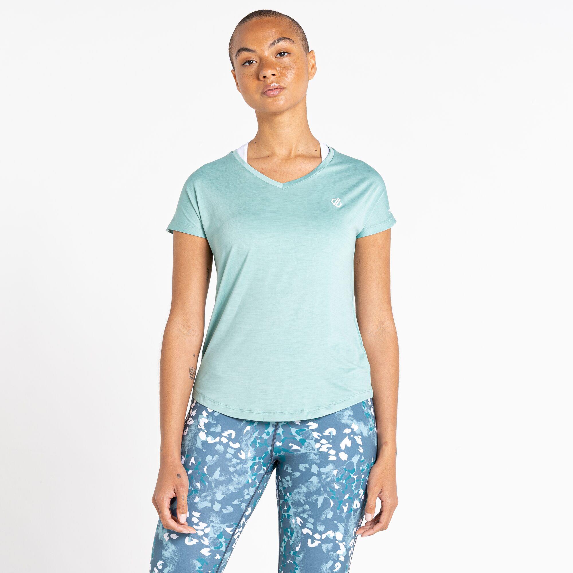 Dare2b Damen Vigilant Active T-Shirt leicht feuchtigkeitsableitend Gym Running Top - Bild 17 von 73