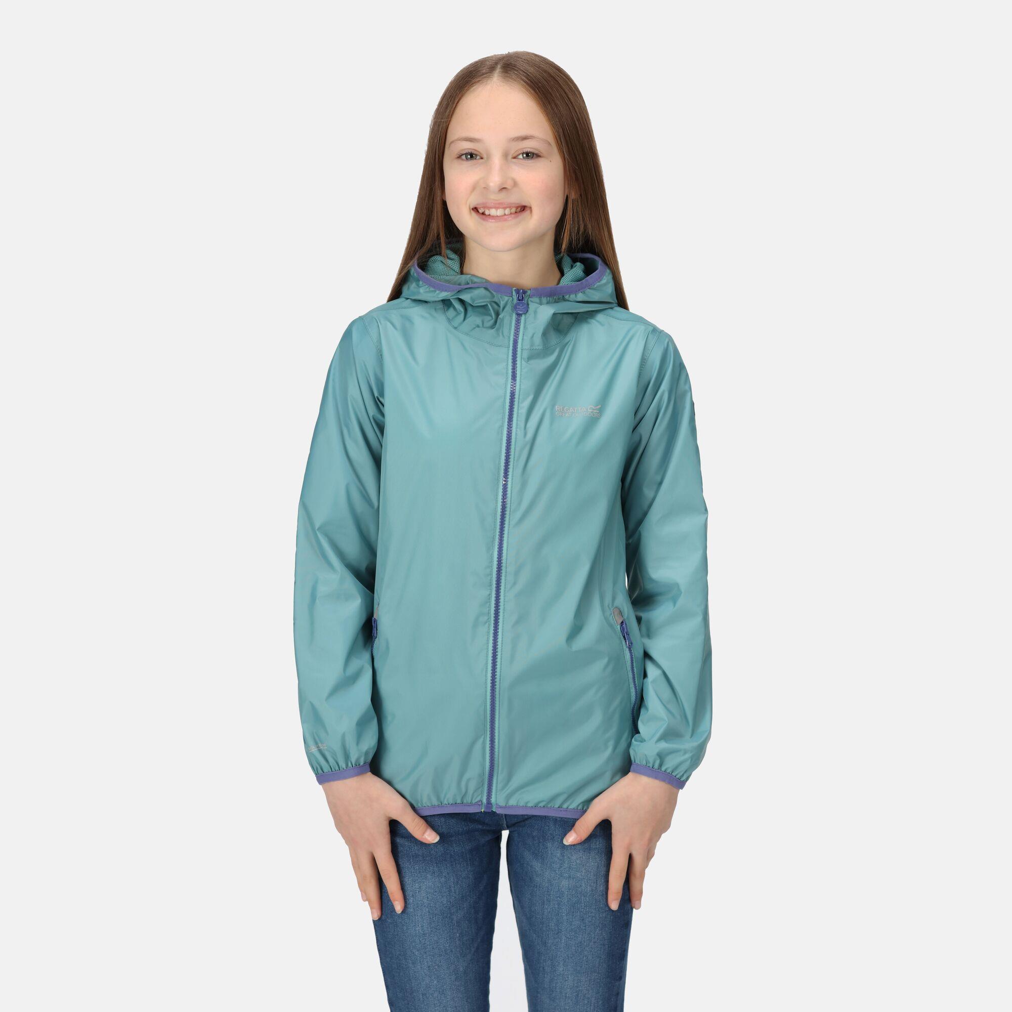 Regatta Lever II Kids Waterproof Packaway Jacket - Picture 51 of 115